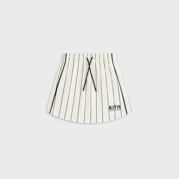 Kith Kids Pinstripe Baseball Skirt - Silk – Kith Japan