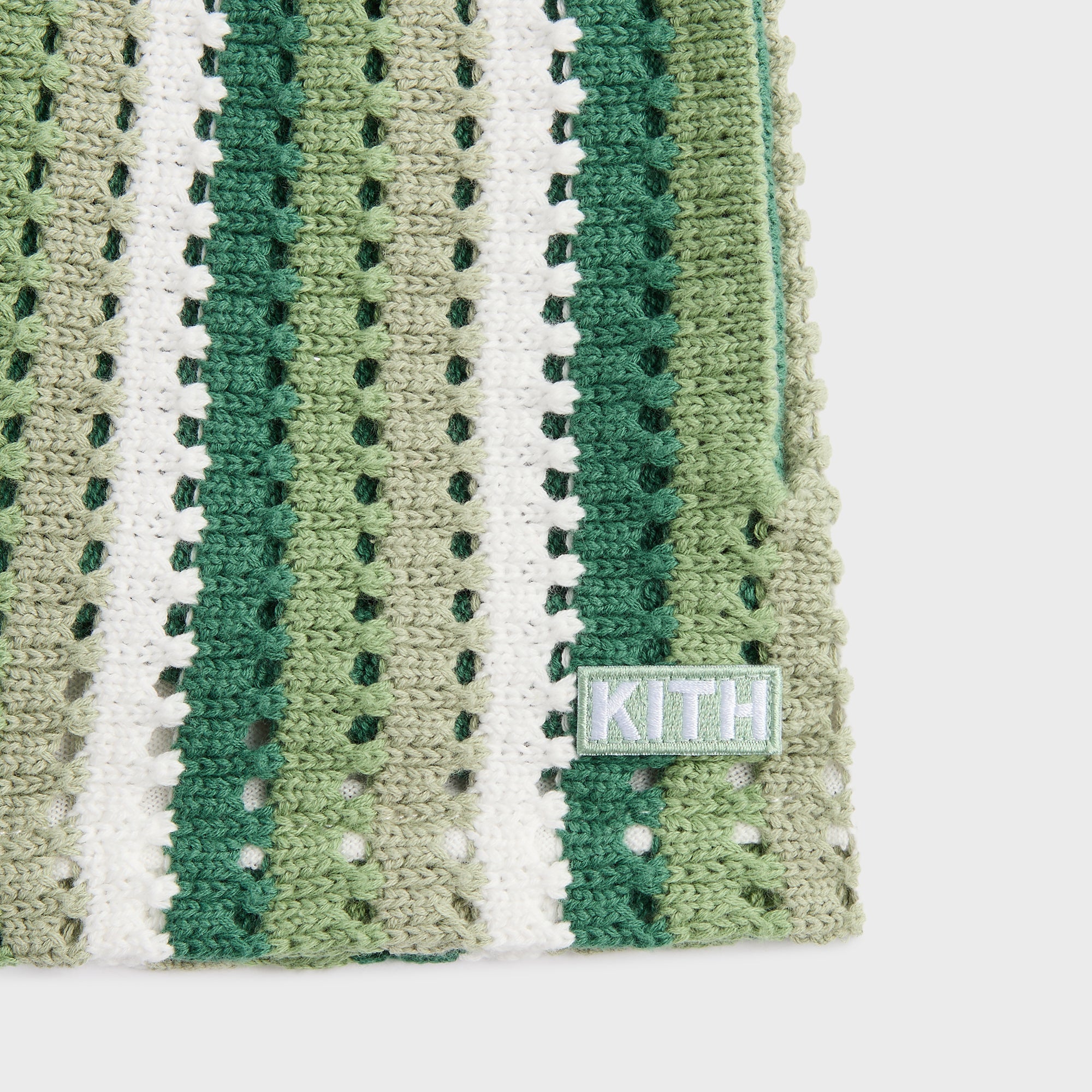 Kith Kids Open Knit Camp Short - Sage – Kith Japan