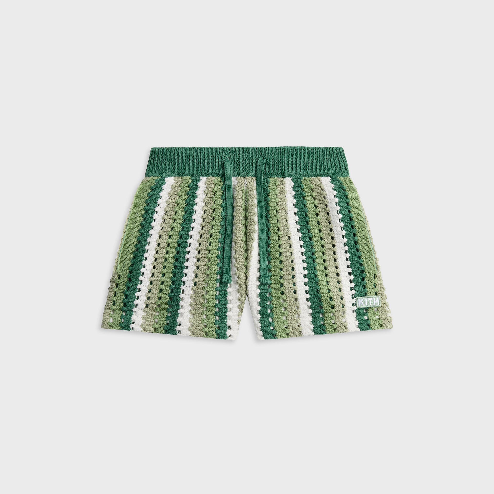 Kith Kids Open Knit Camp Short - Sage - PH – Kith Japan