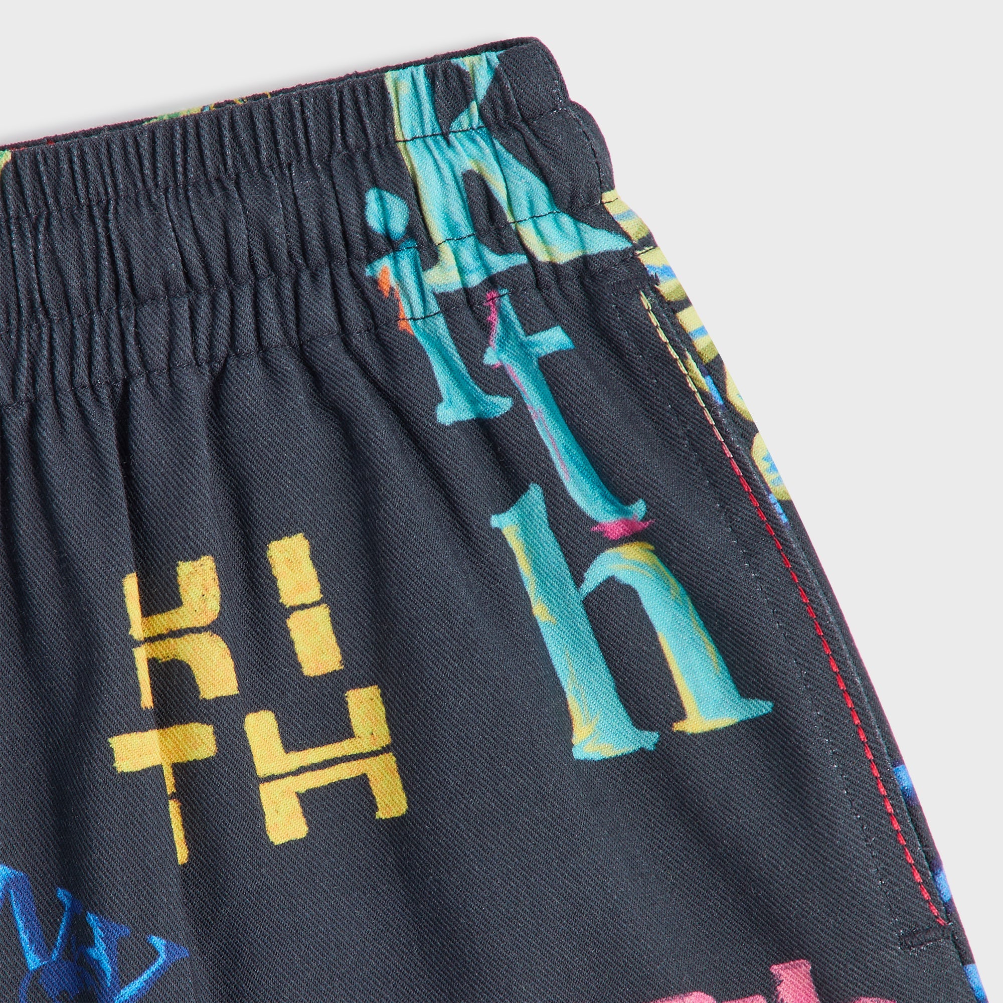 Kith Kids Thompson Camp Tossed Monogram Short - Nocturnal – Kith Japan