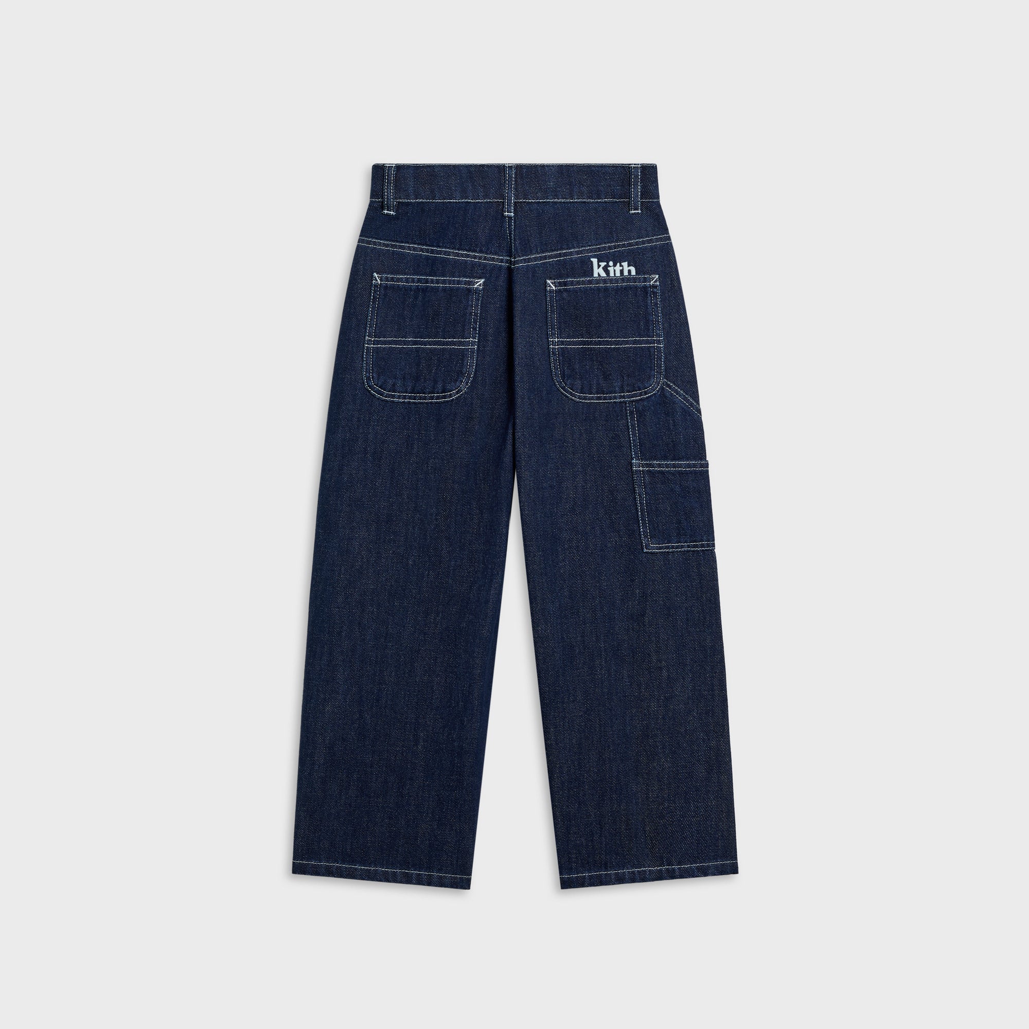 Kith Kids Denim Heston Wide Leg Utility Jean - Dark Indigo - PH