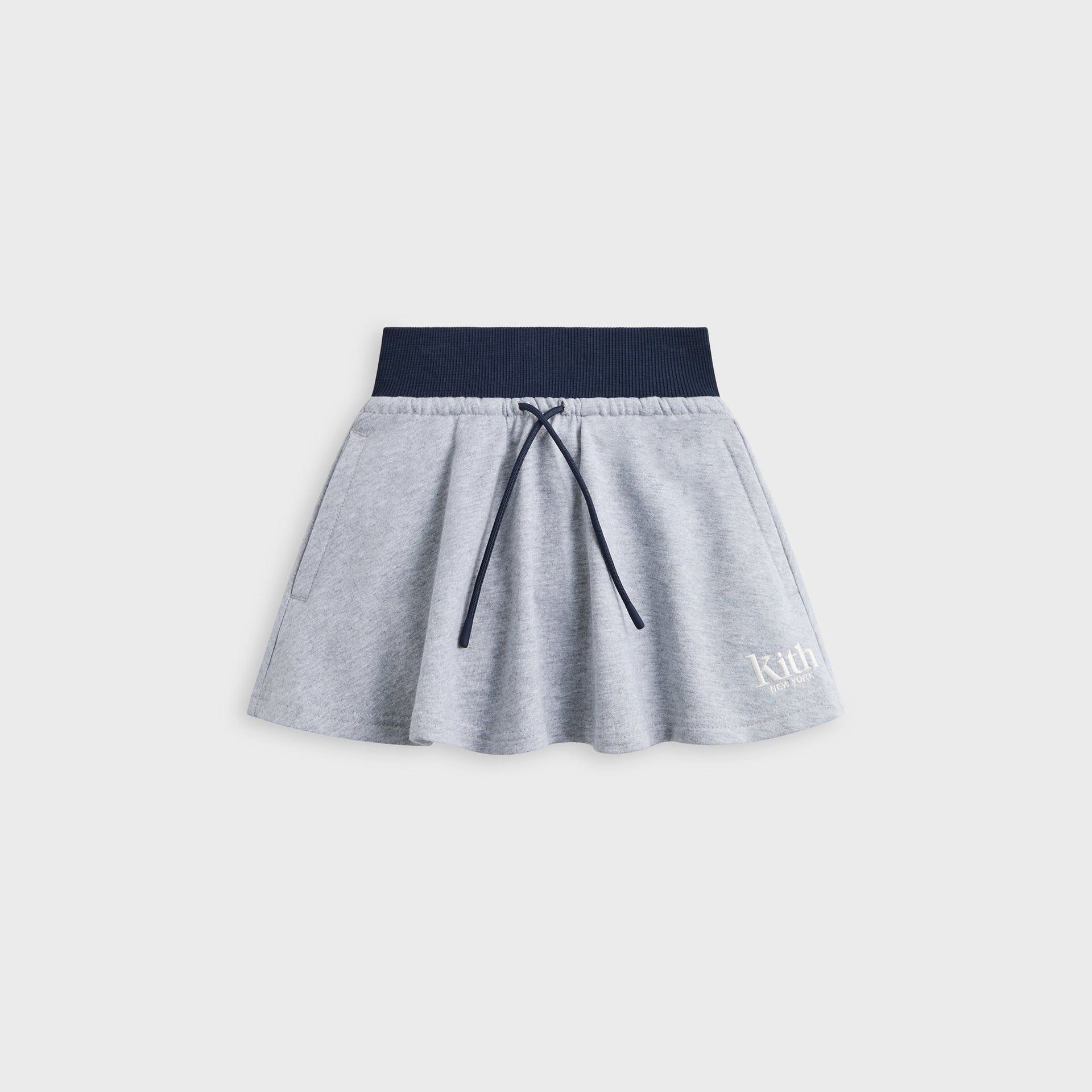 Kith Kids Logo Riley II Skort - Medium Heather Grey
