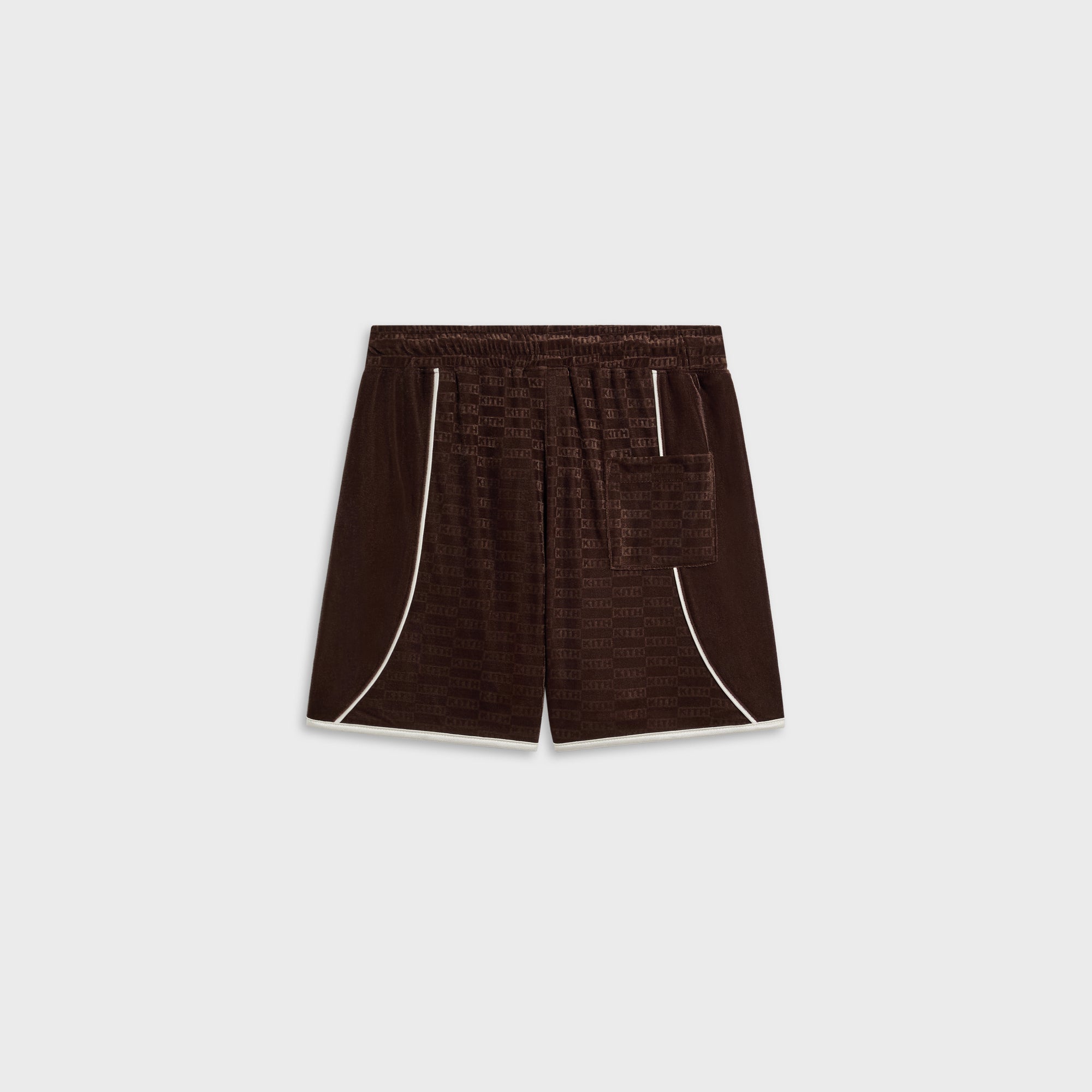 Kith Kids Monogram Velour Jordan Short - Kindling - PH – Kith Japan