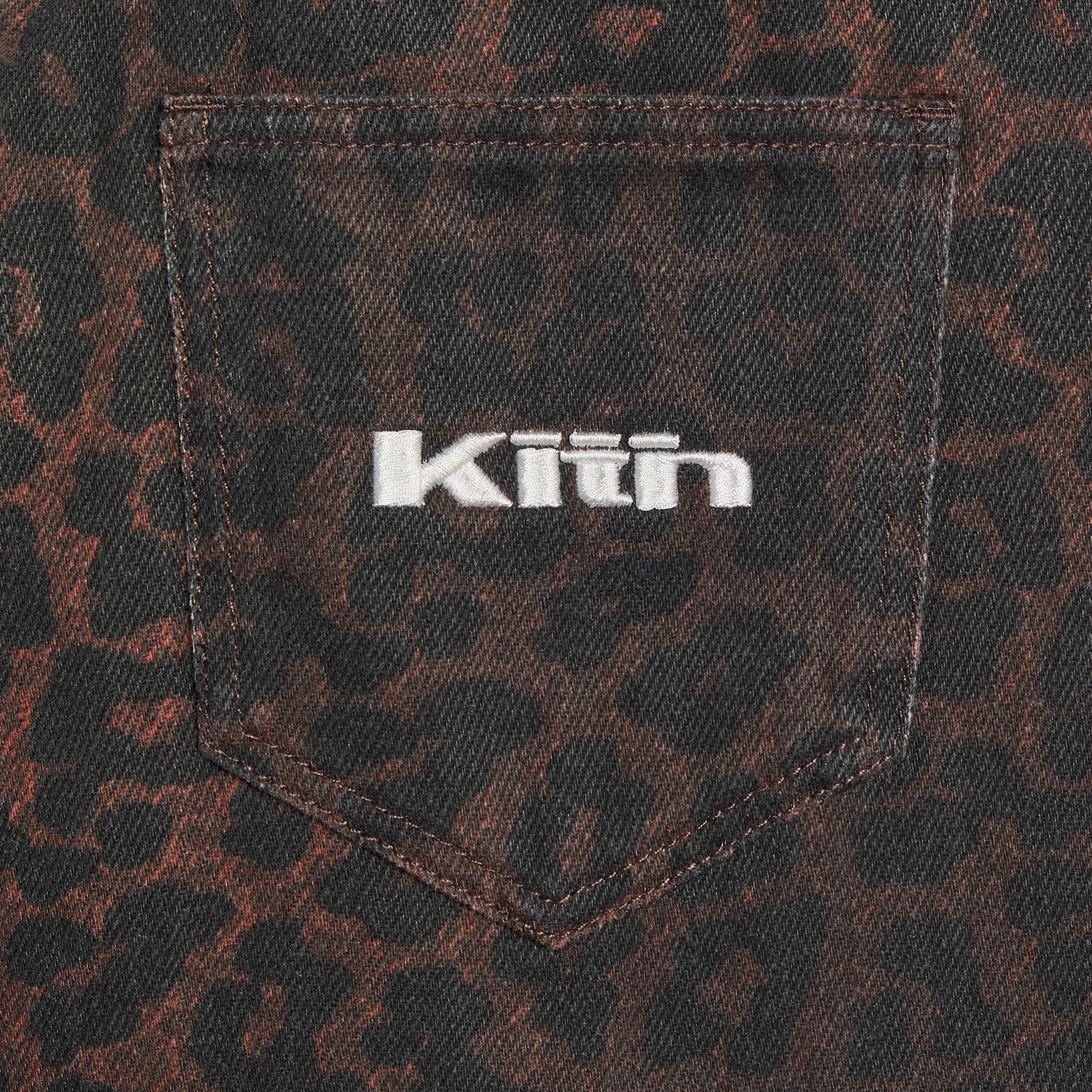 Kith Kids Leopard Heston Wide Leg Jean - Incognito – Kith Japan
