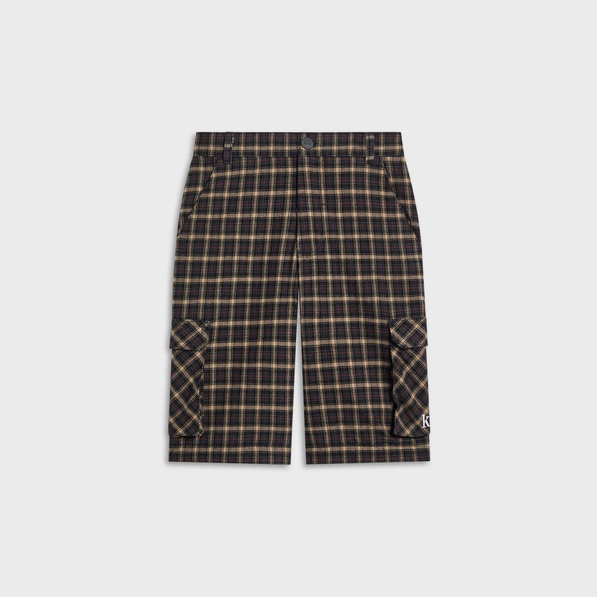 Kith Kids Micro Plaid Cole Short - Chest