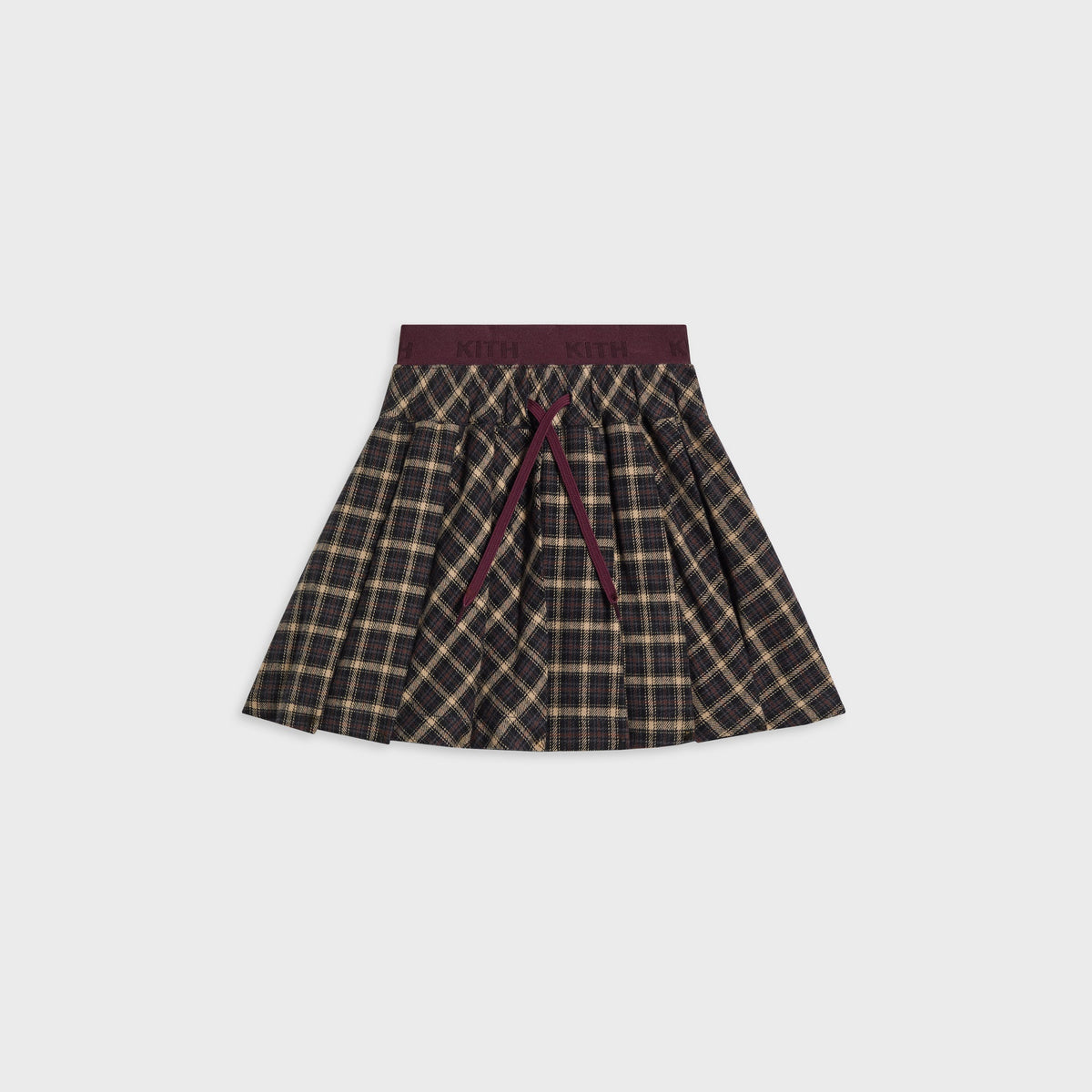 Kith Kids Micro Plaid Pleated Skirt - Chest