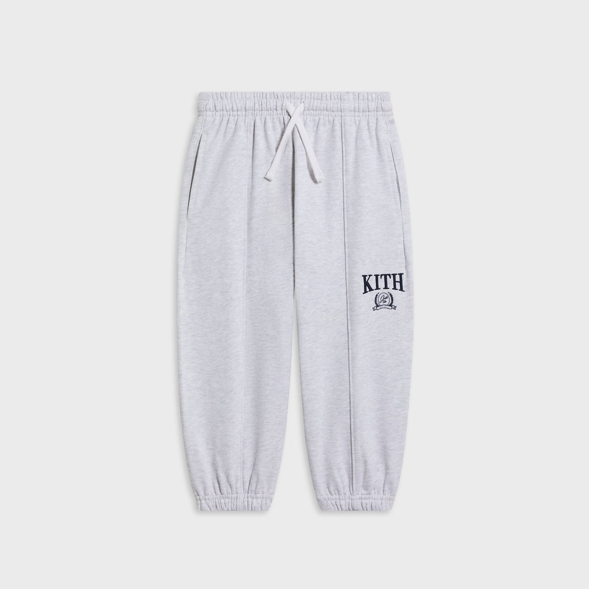 Kith Kids Collegiate Nelson Sweatpant - Light Heather Grey