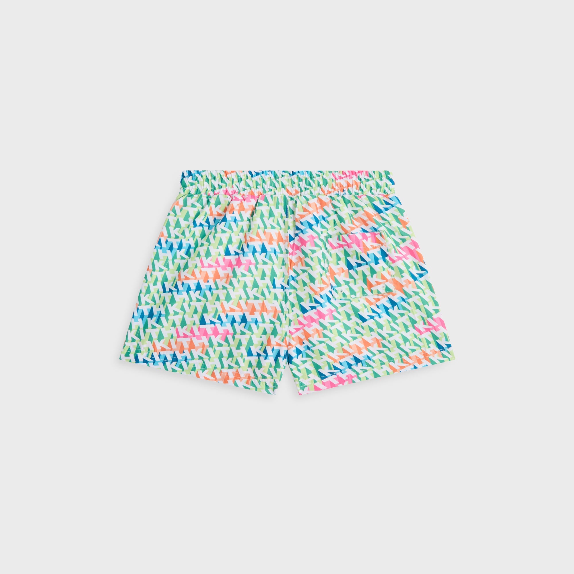 Kith Kids 3D Monogram Kai Swim Trunk - Peridot – Kith Japan