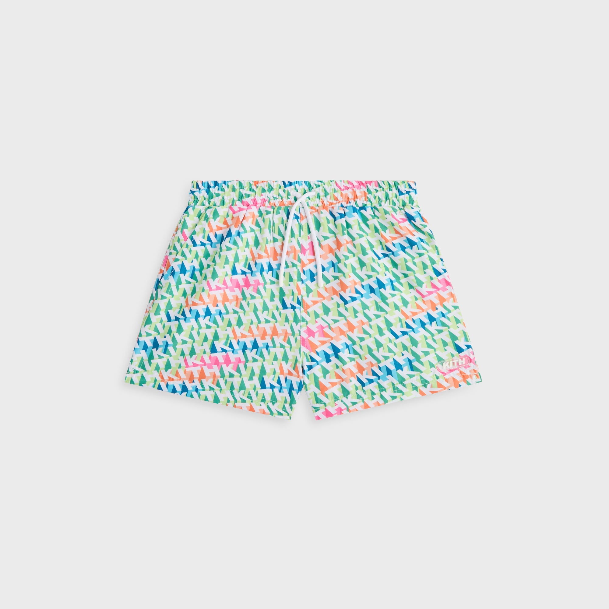 Kith Kids 3D Monogram Kai Swim Trunk - Peridot – Kith Japan