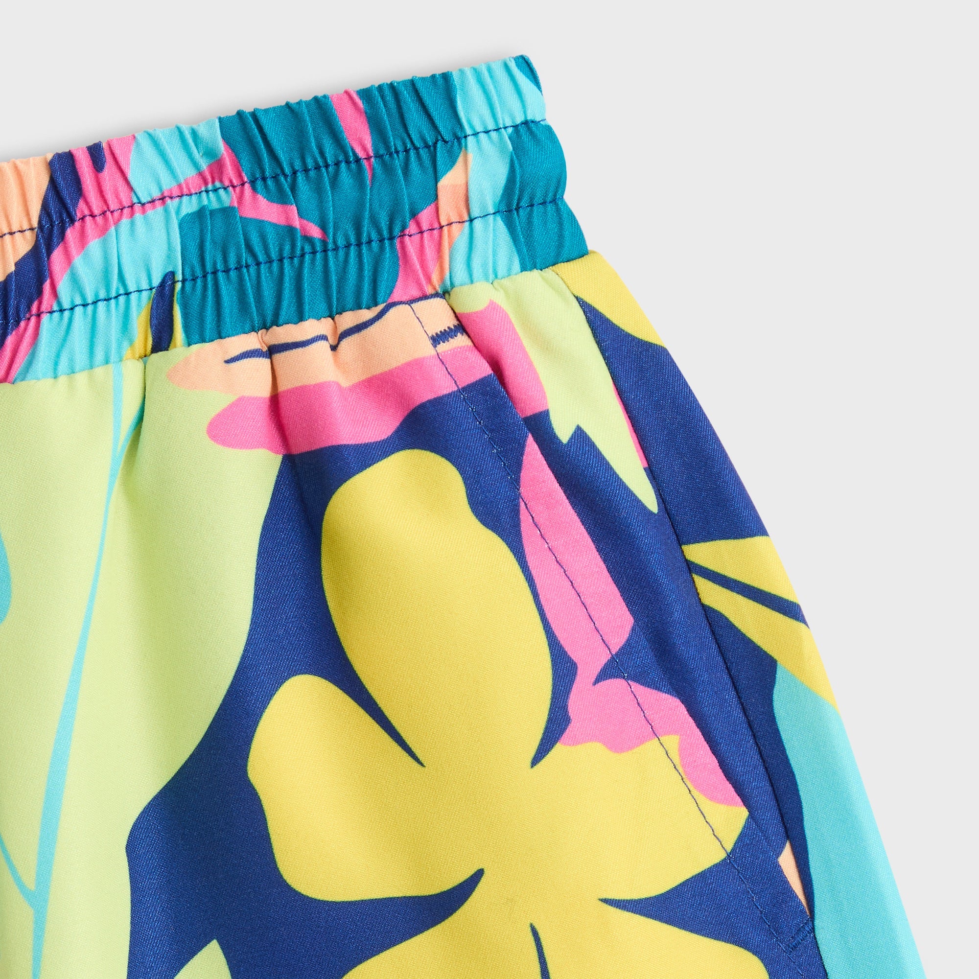 Kith Kids Abstract Tropical Kai Swim Trunk - Multi – Kith Japan
