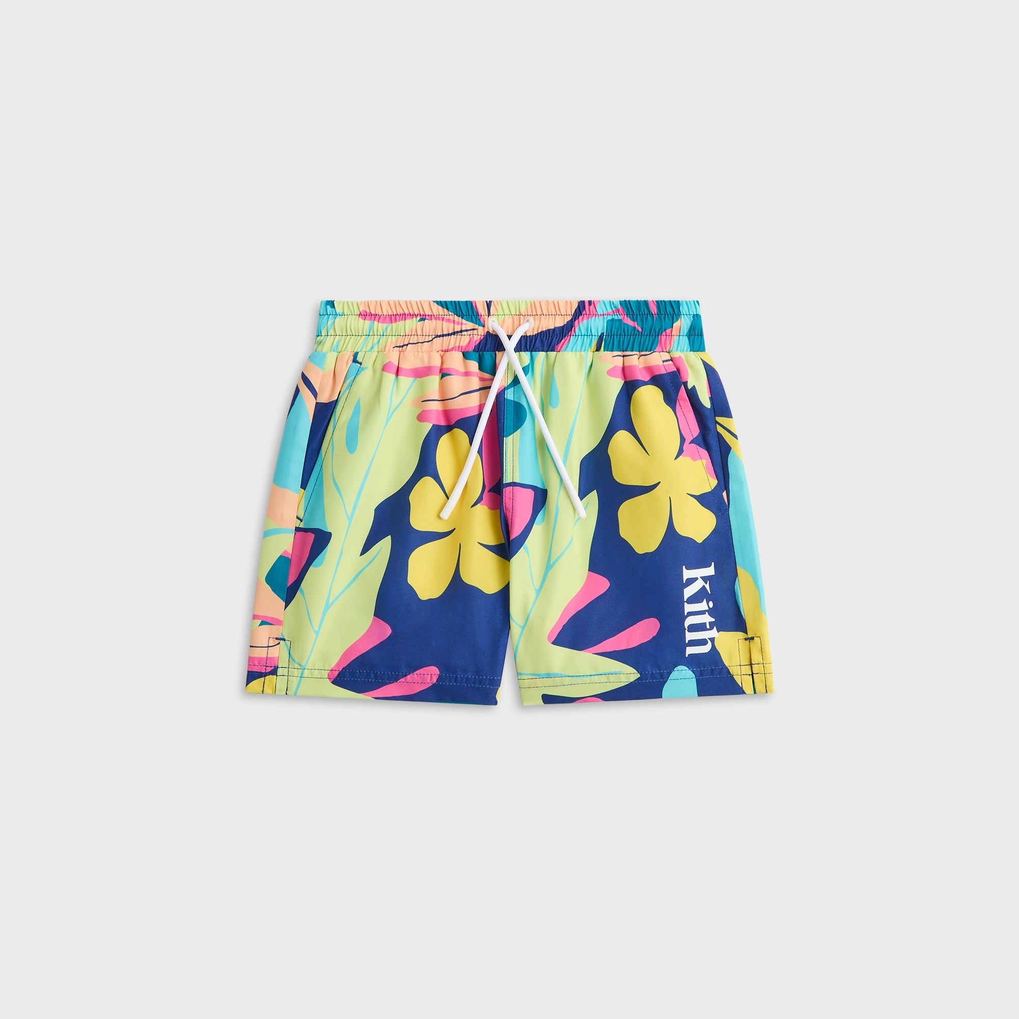 Kith Kids Abstract Tropical Kai Swim Trunk - Multi – Kith Japan