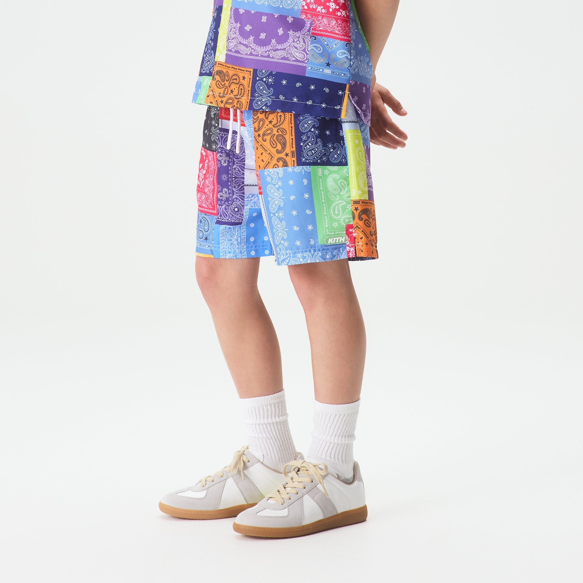 Kith Kids Bandana Splice Kai Swim Trunk - Lucky – Kith Japan