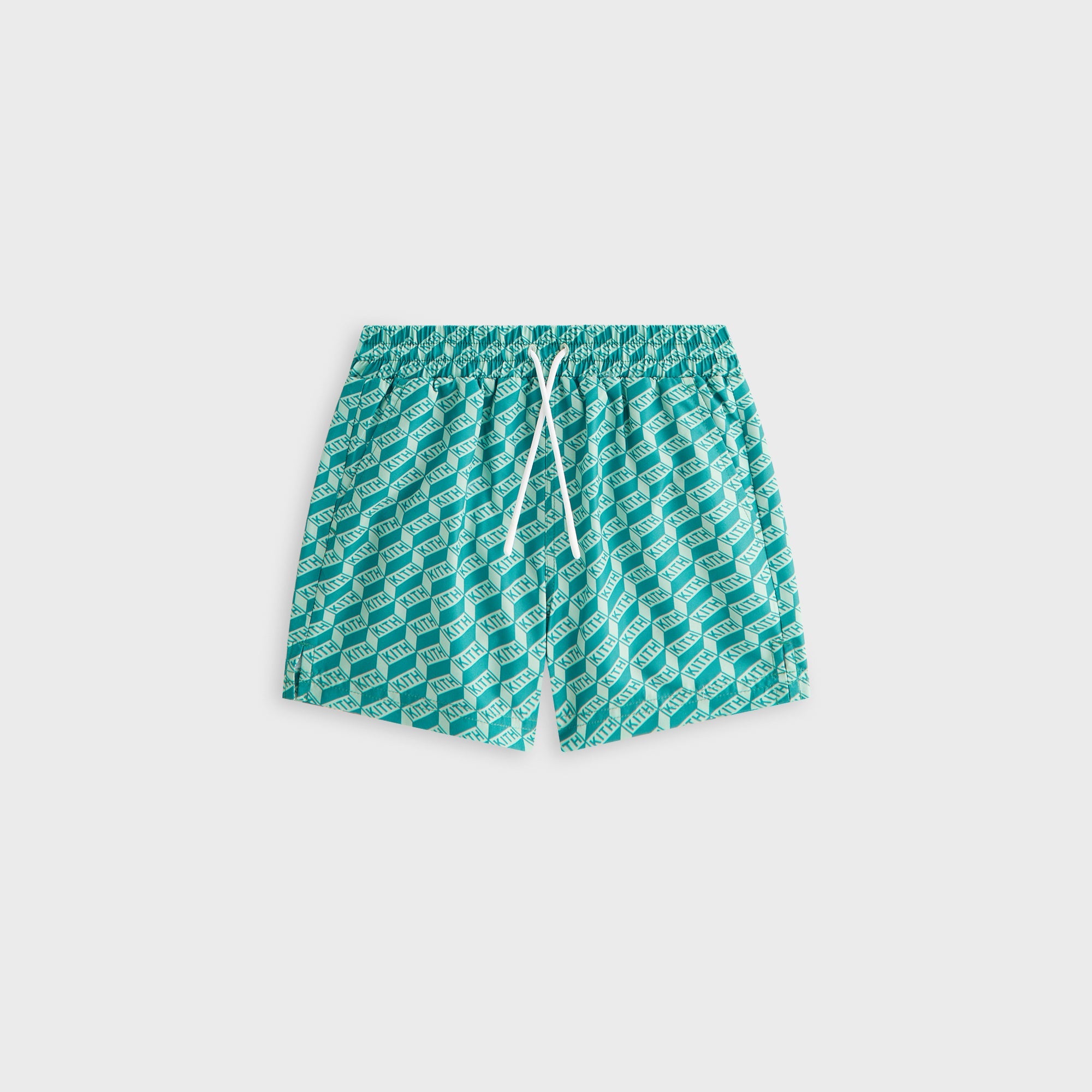Kith Kids Monogram Kai Swim Trunk - Sorrel – Kith Japan