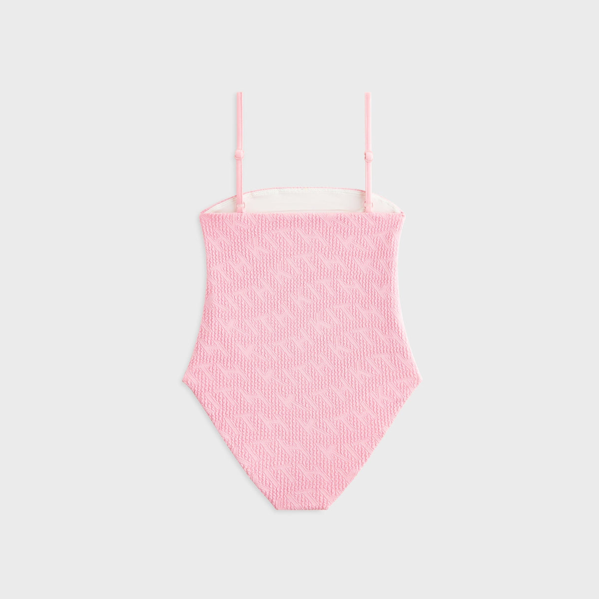 Kith Kids Textured Monogram Audrey One Piece Suit - Bubblegum - PH 