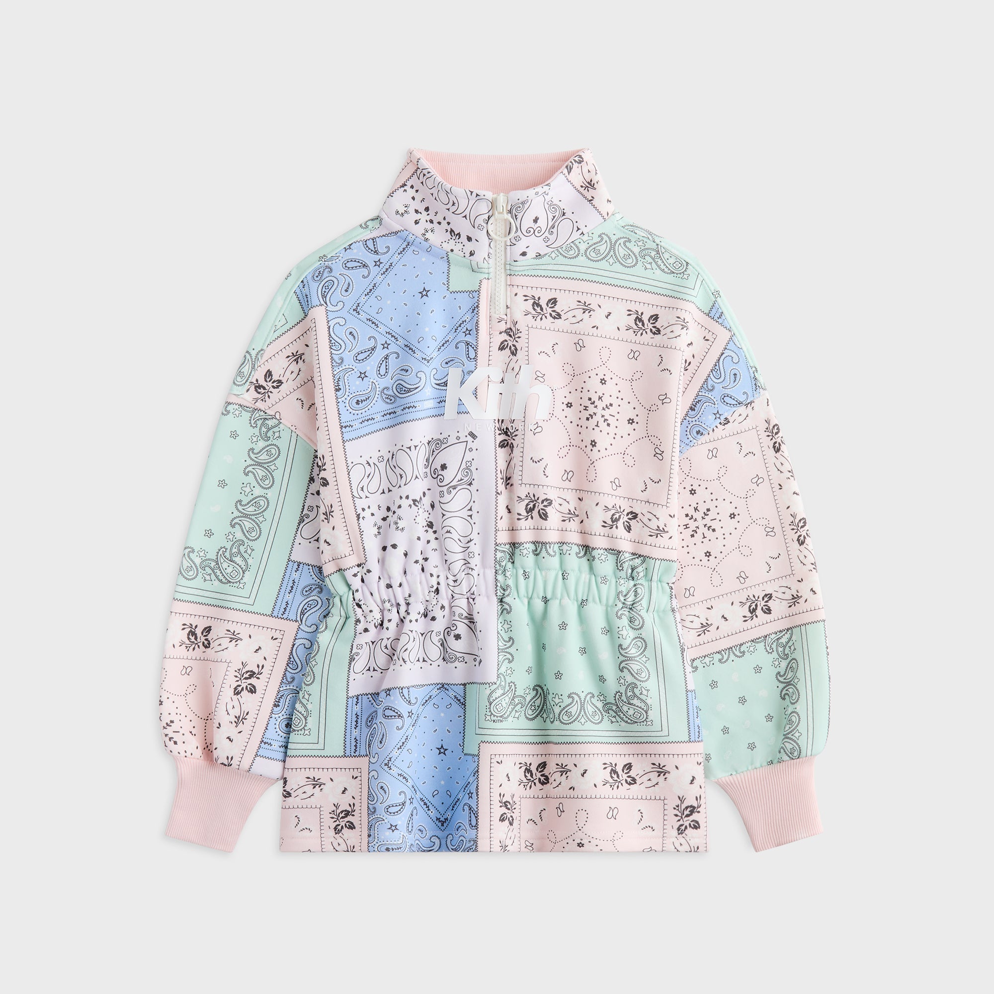 Kith Kids Deconstructed Bandana Nelson Quarter Zip Dress