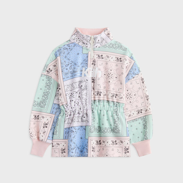 Kith Kids Deconstructed Bandana Nelson Quarter Zip Dress