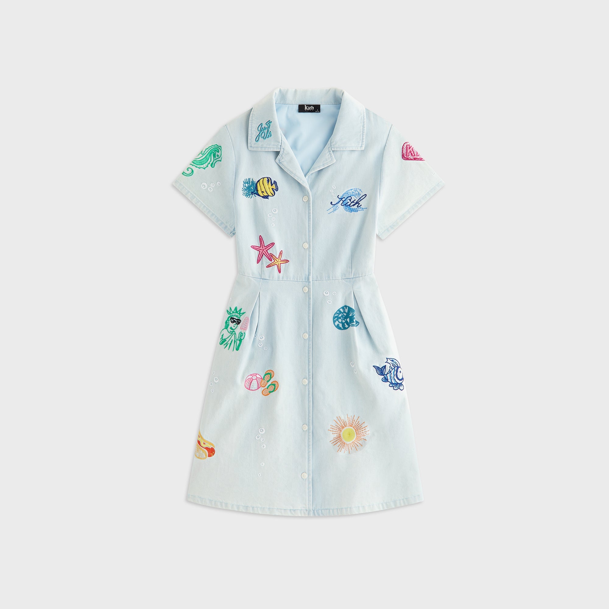 Kith Kids Paisley Jacquard Camp Shirt - Serene – Kith Japan