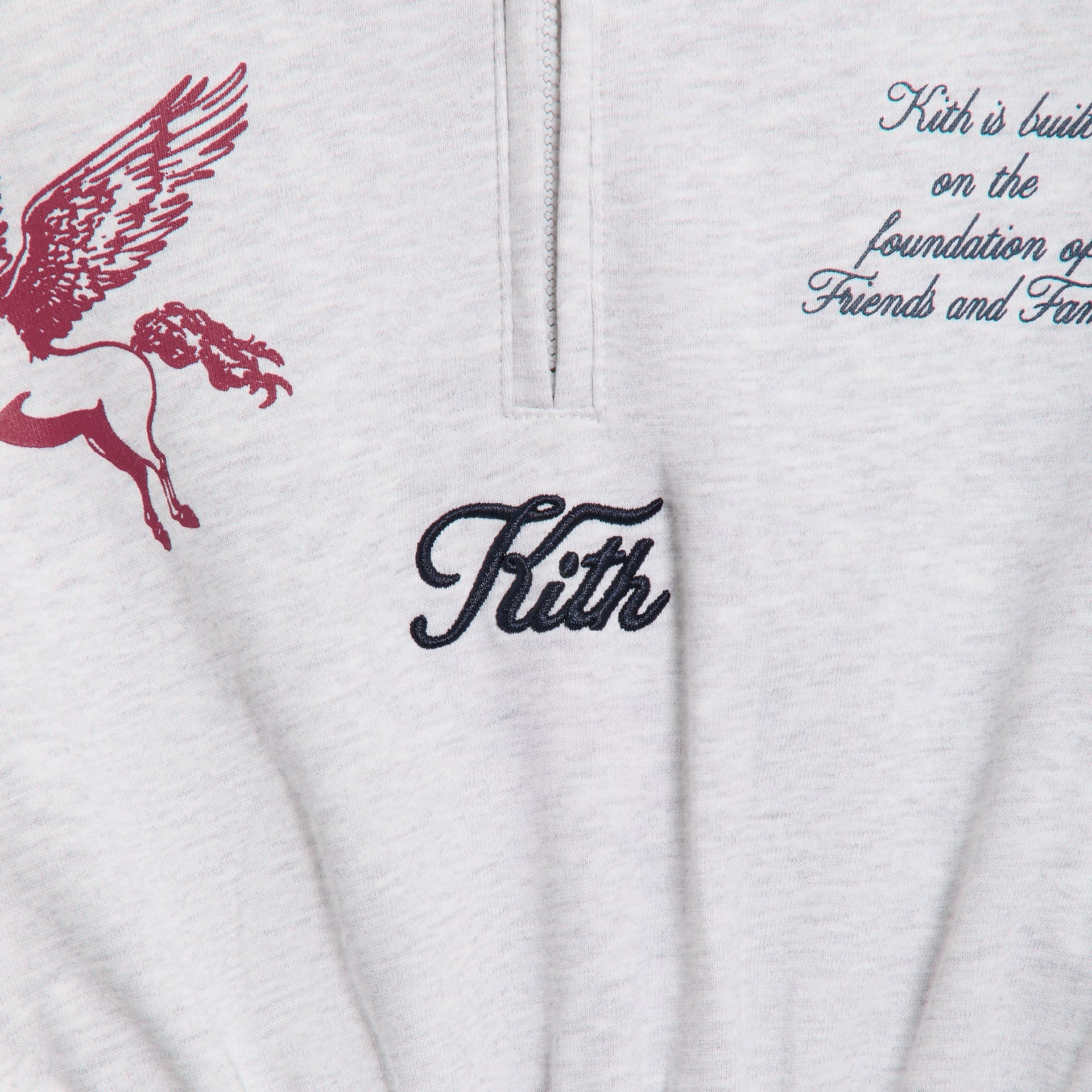 Kith Kids Logo Hoodie Dress - Light Heather Grey - PH