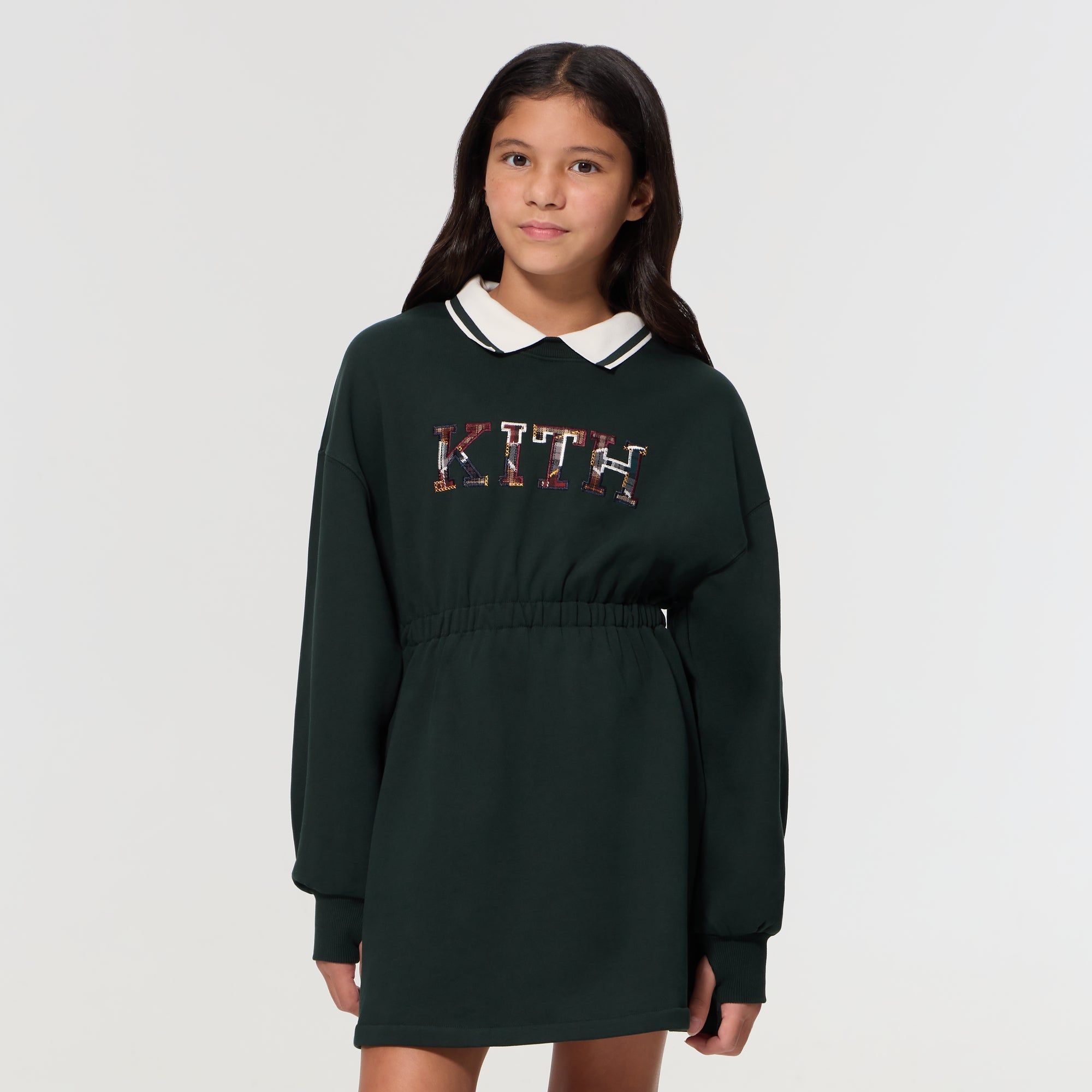Kith Kids Varsity Letter Collared Nelson Dress - Stadium – Kith Japan