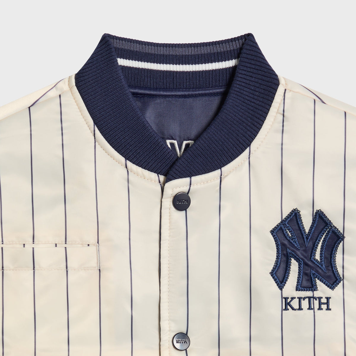 Kith Kids for the New York Yankees Reversible Gorman Jacket - Nocturnal