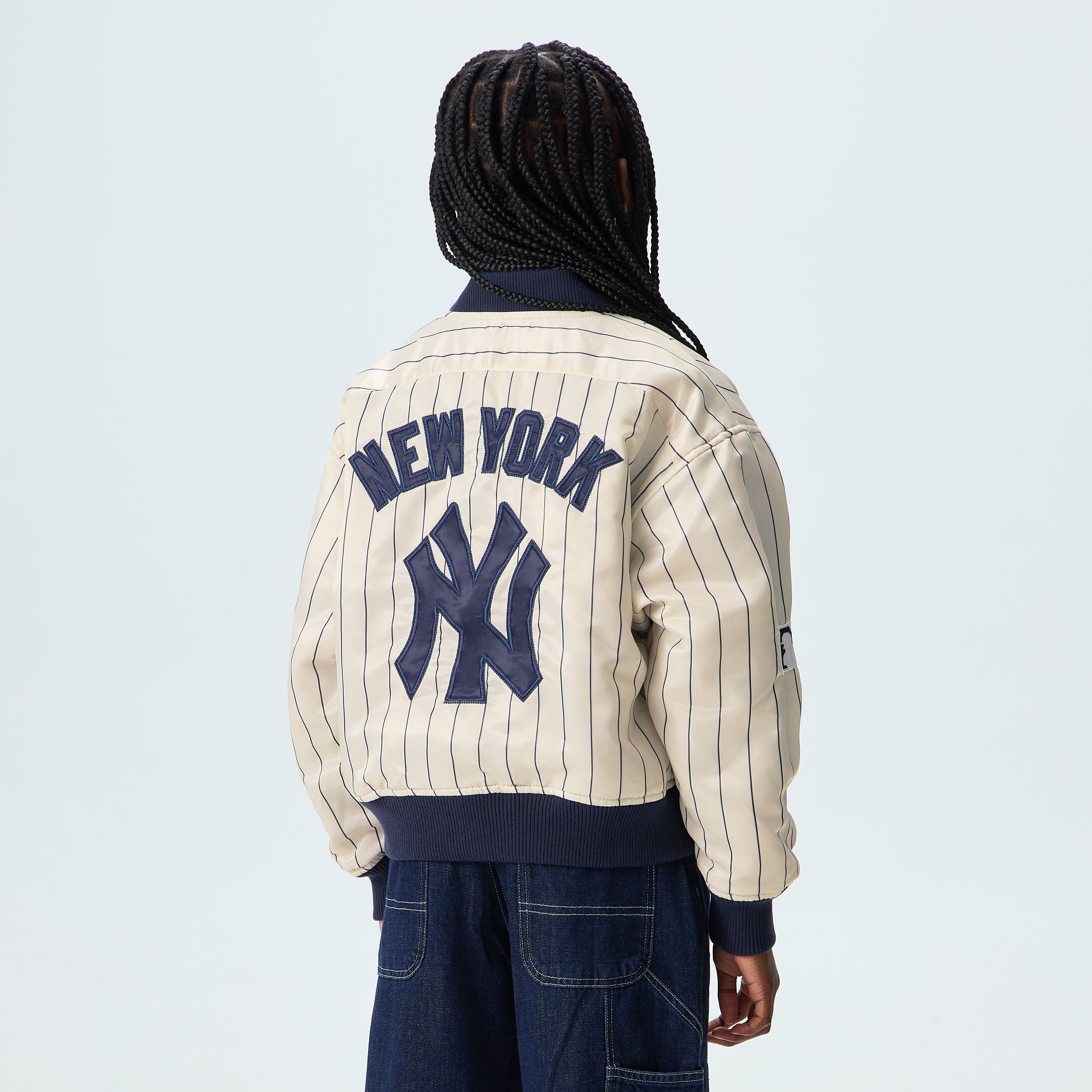 Kith Kids for the New York Yankees Reversible Gorman Jacket