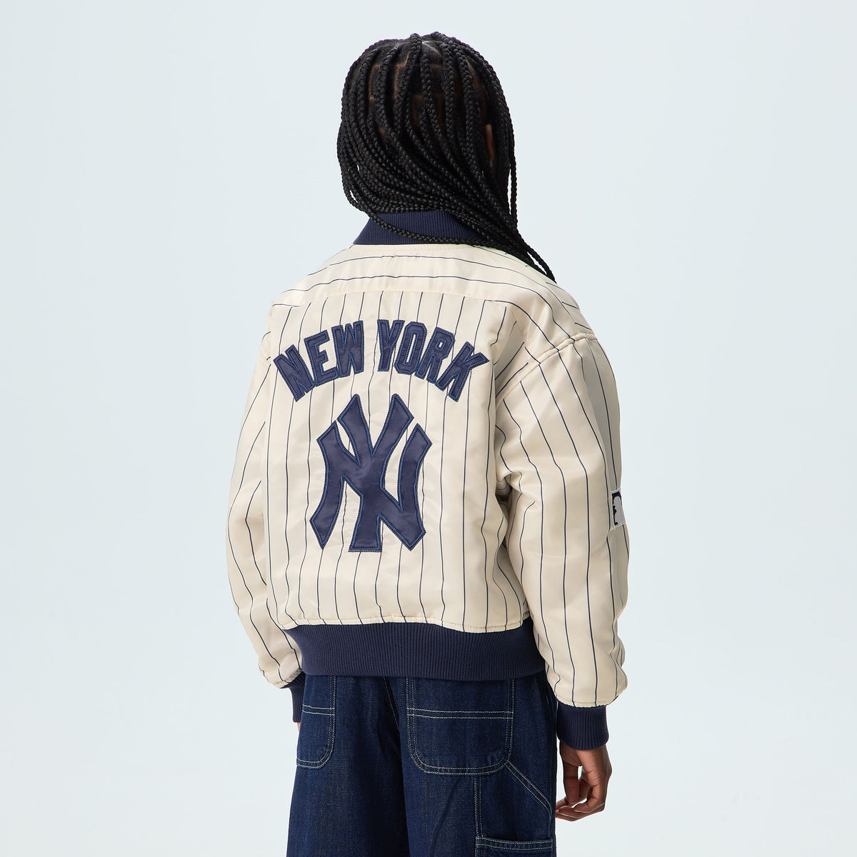 Kith Kids for the New York Yankees Reversible Gorman Jacket - Nocturnal