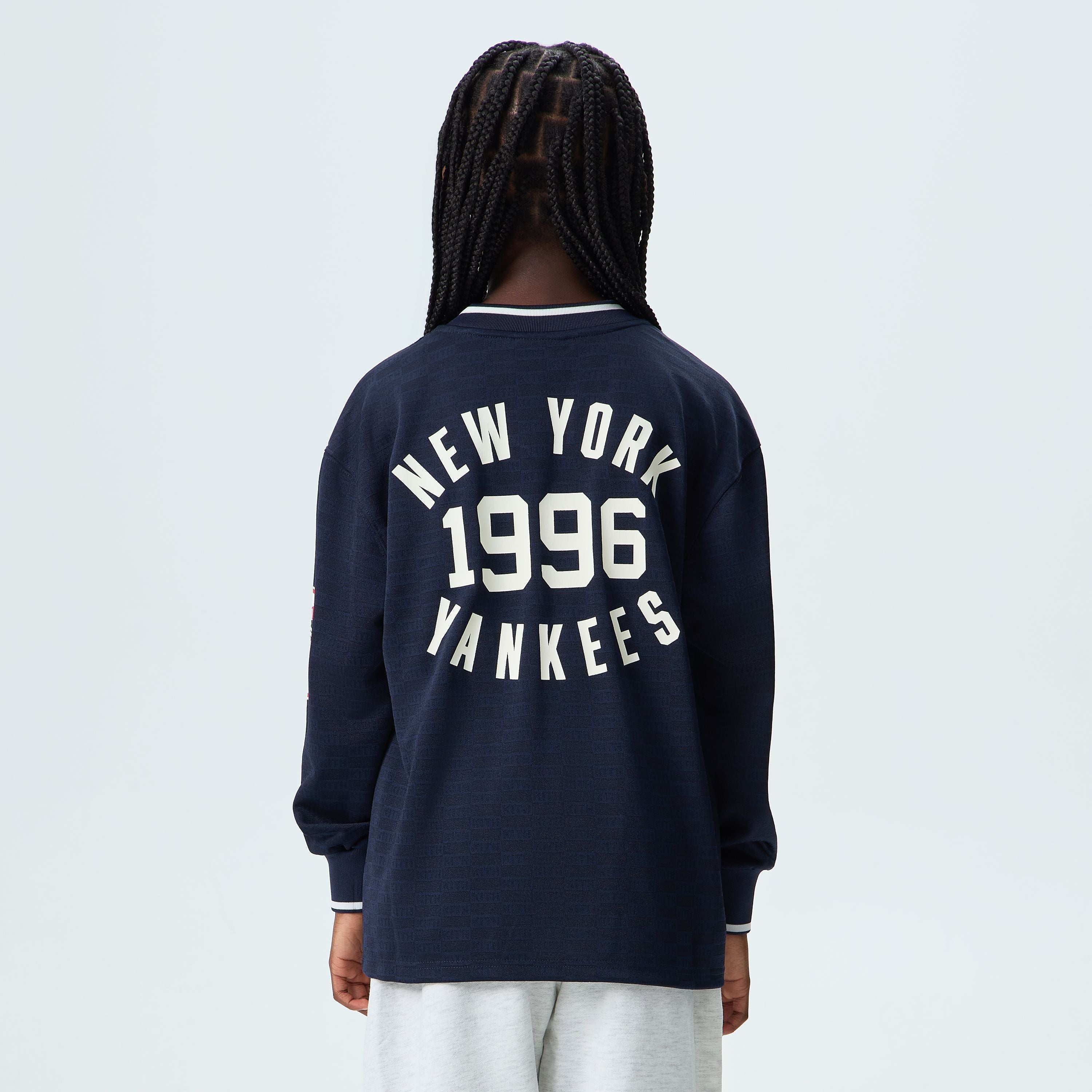 Kith Kids for the New York Yankees Monogram Malik Jersey