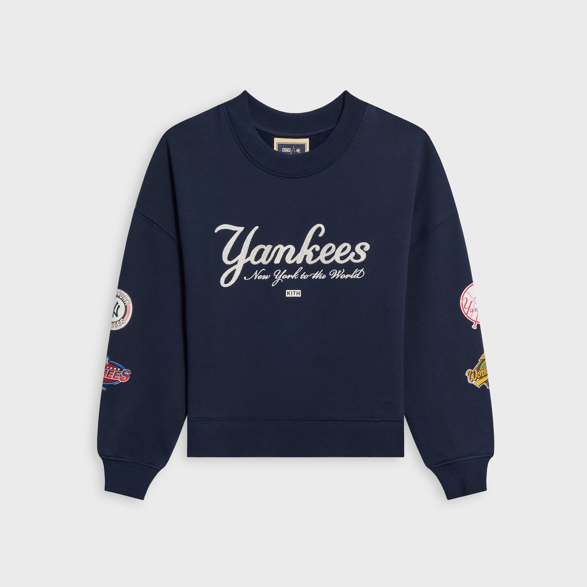 Kith Kids for the New York Yankees Nelson Crewneck - Nocturnal