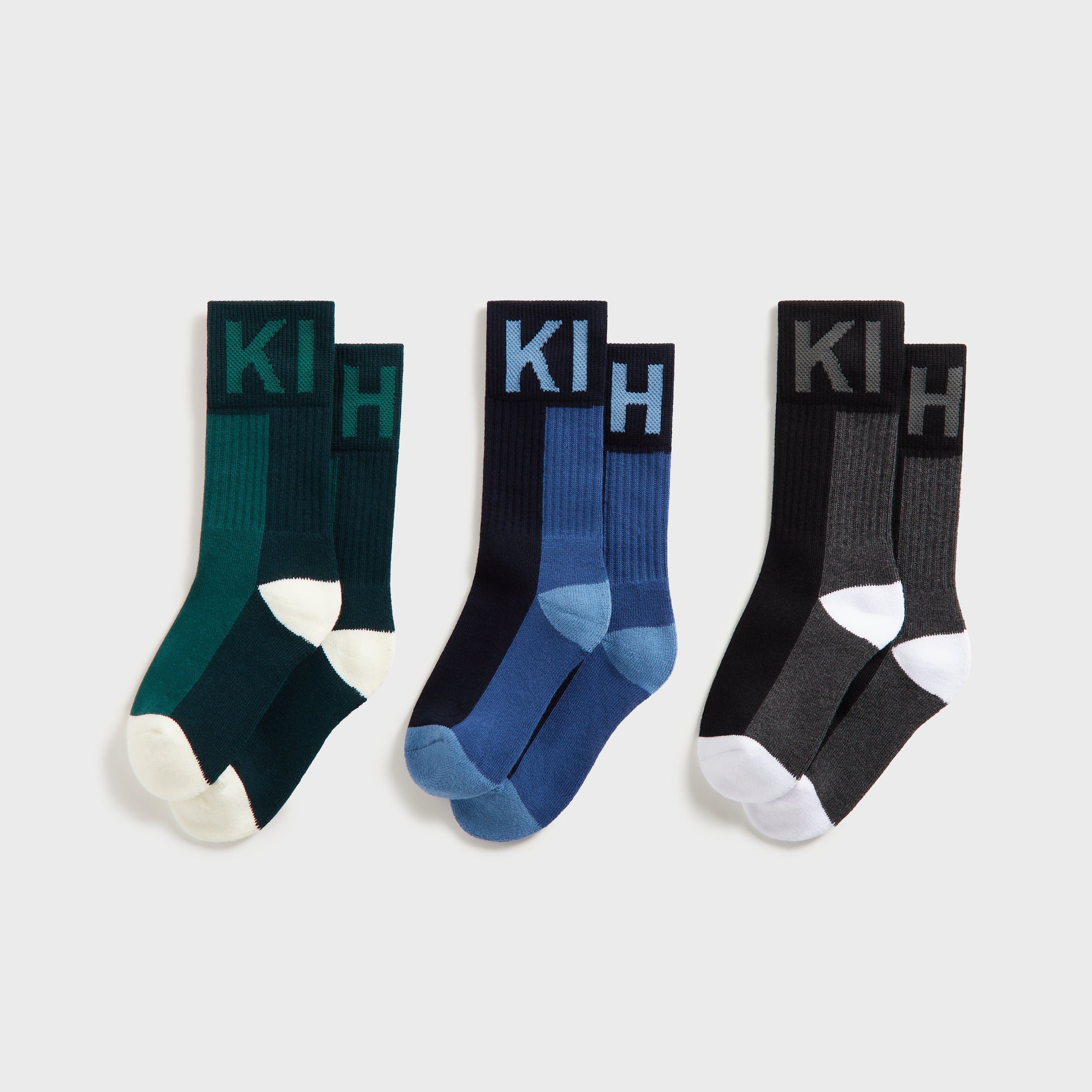 Kith Kids 3-Pack NY Socks - Multi - PH – Kith Japan