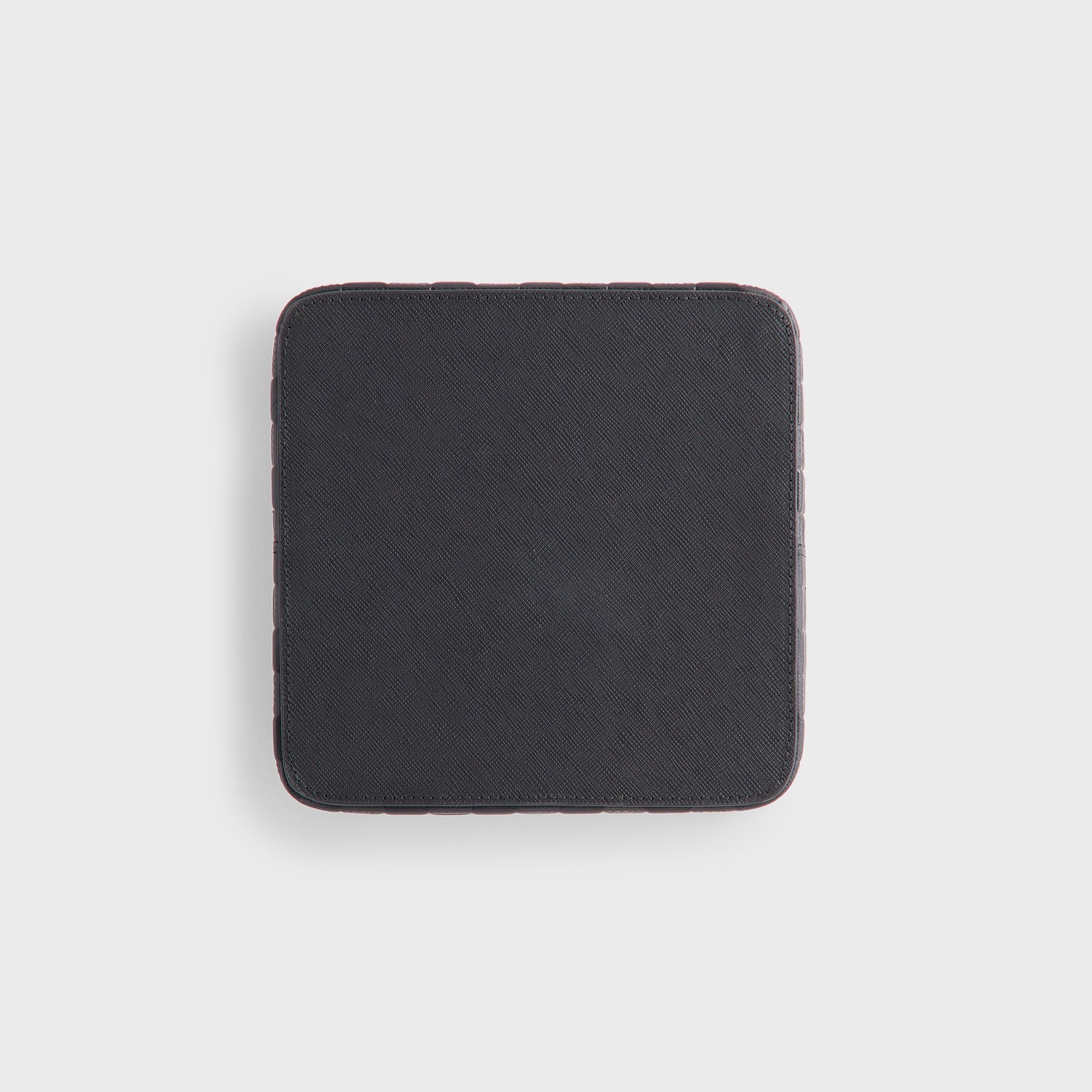 Kith Monogram Leather Catchall Tray - Black