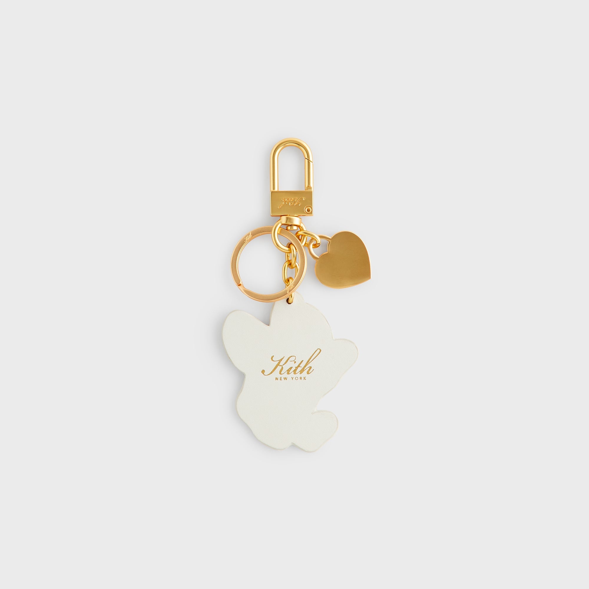 Kith Cupid Printed Leather Key Charm - Sandrift – Kith Japan