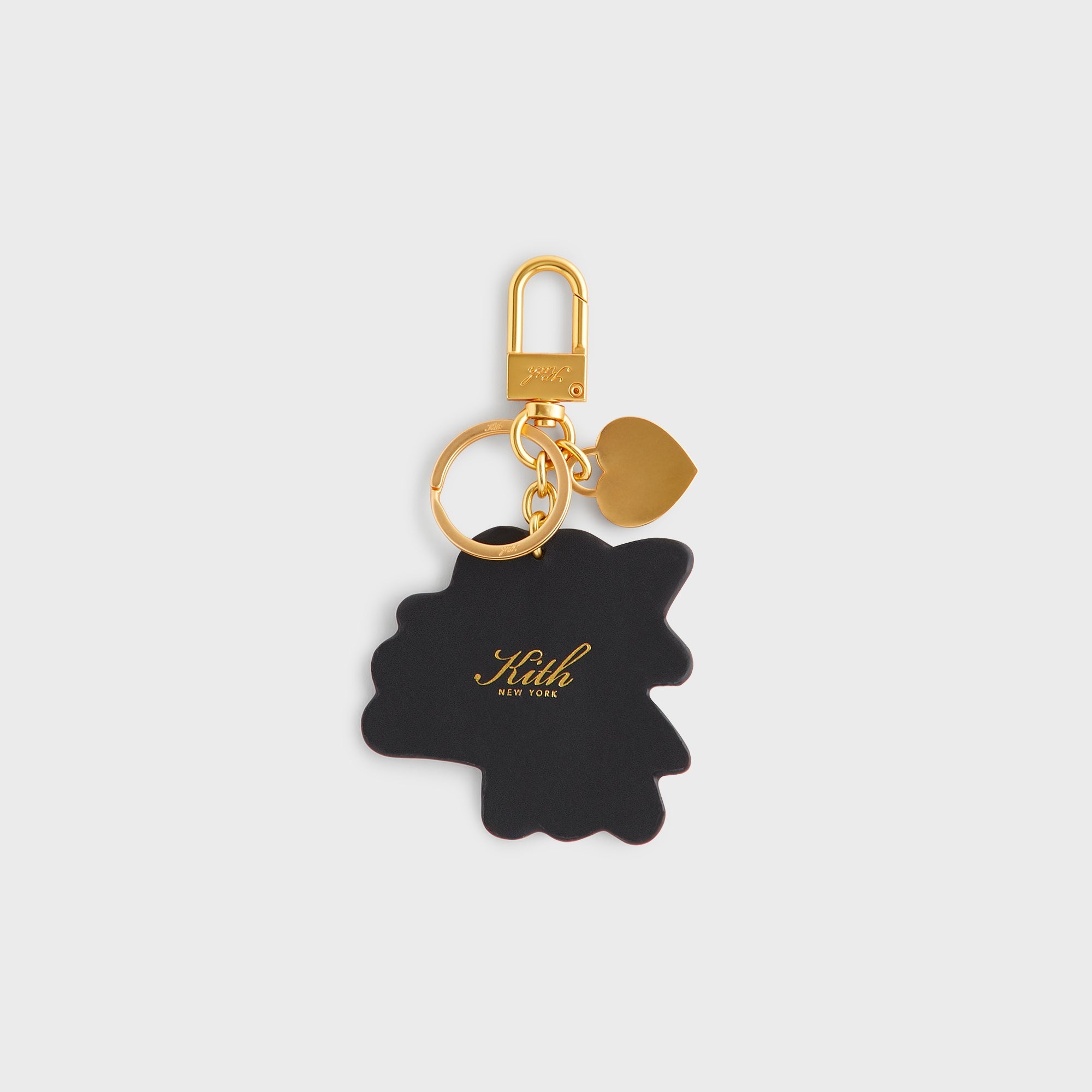 Kith Cupid And Devil Printed Leather Key Charm - Black – Kith Japan