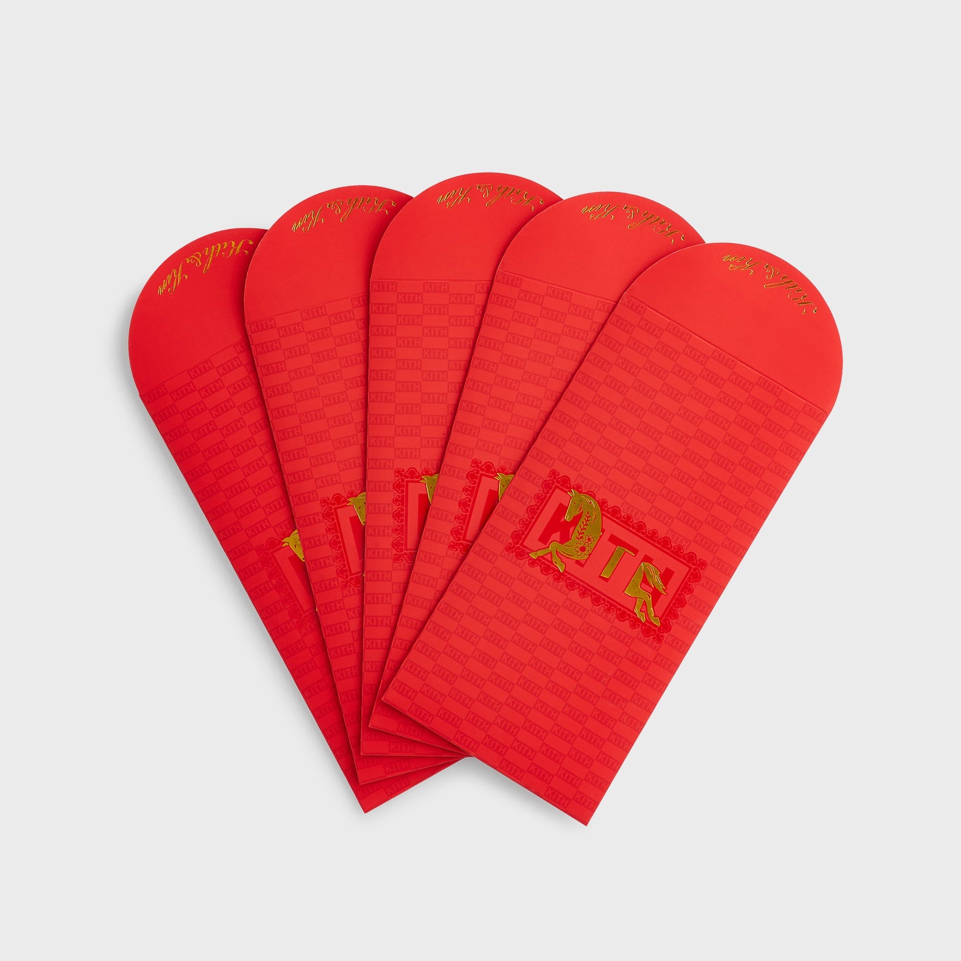 Kith Treats Year of the Horse Red Envelope Set - Fury