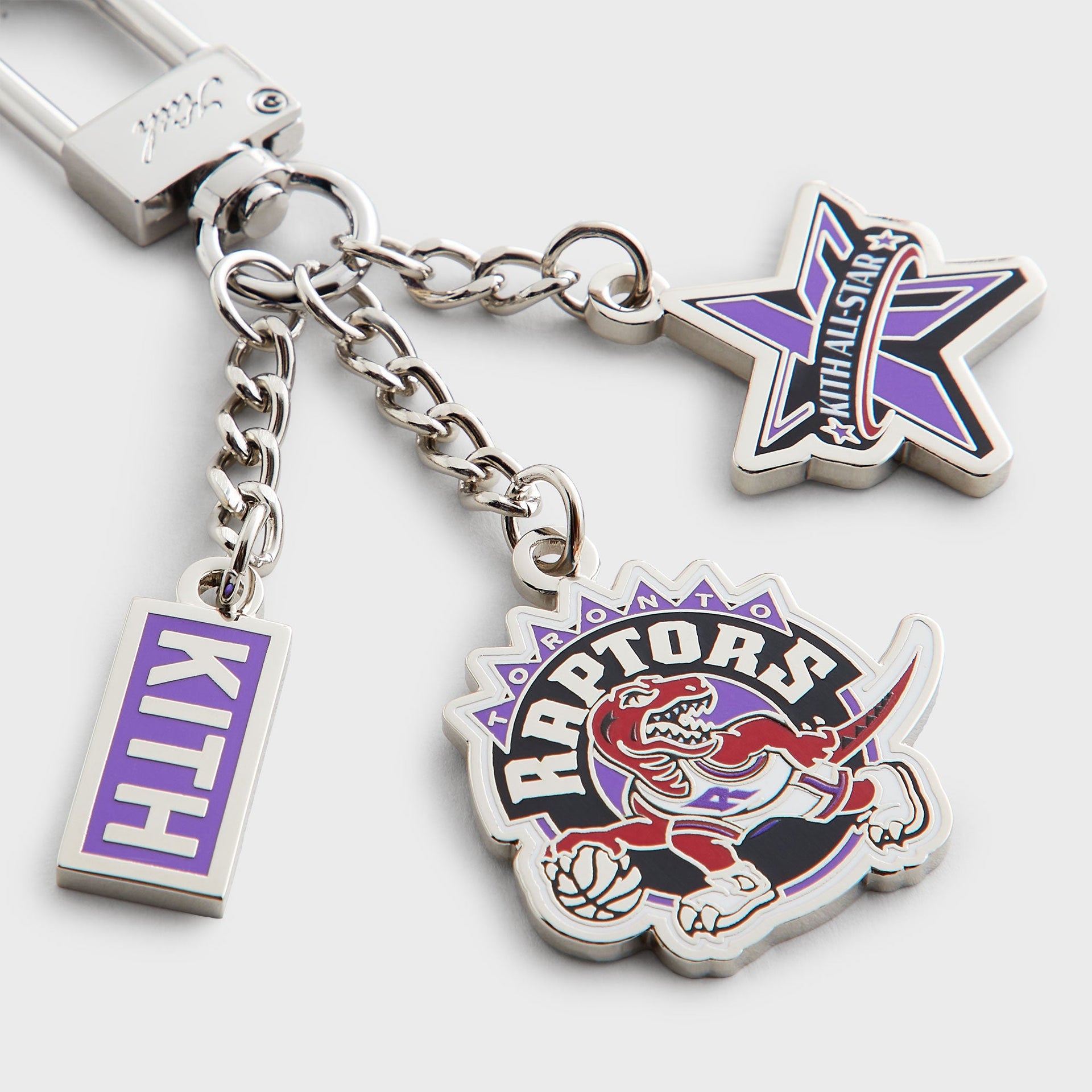 Kith for NBA All-Star Toronto Raptors Keychain - Silver