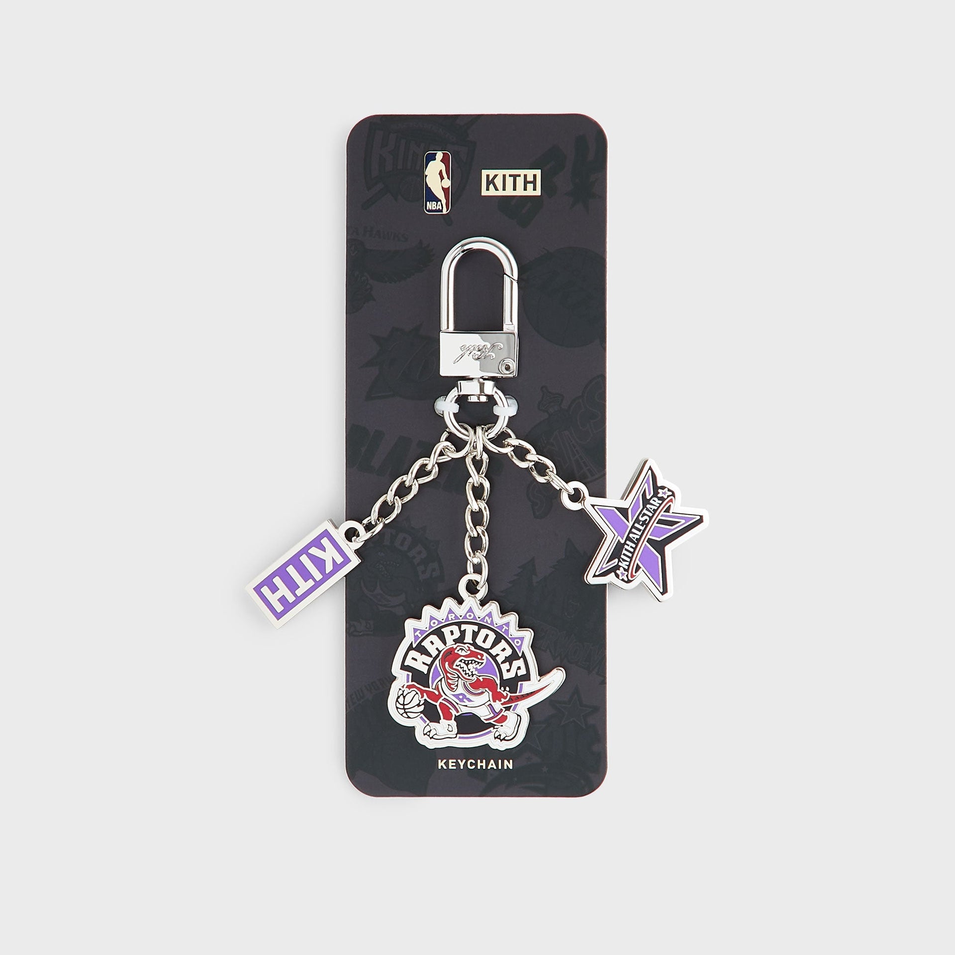Kith for NBA All-Star Toronto Raptors Keychain - Silver