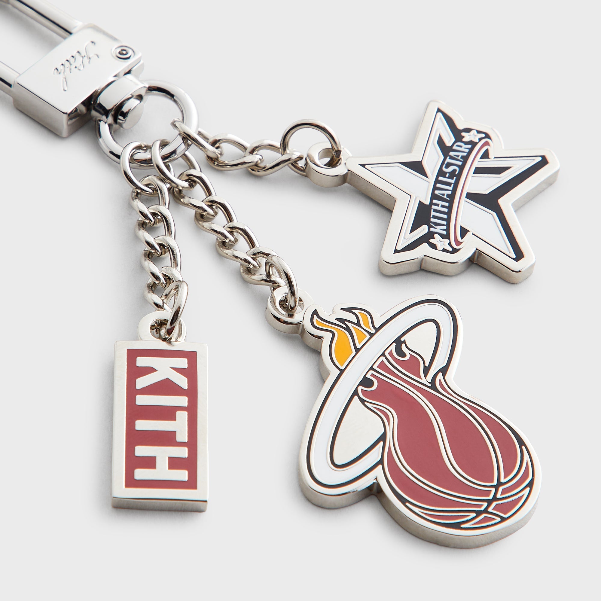 Kith for NBA All-Star Miami Heat Keychain - Silver – Kith Japan