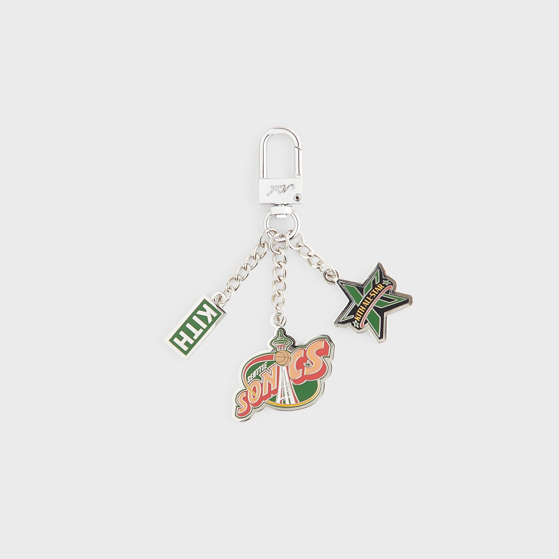 Kith for NBA All-Star Seattle SuperSonics Keychain - Silver