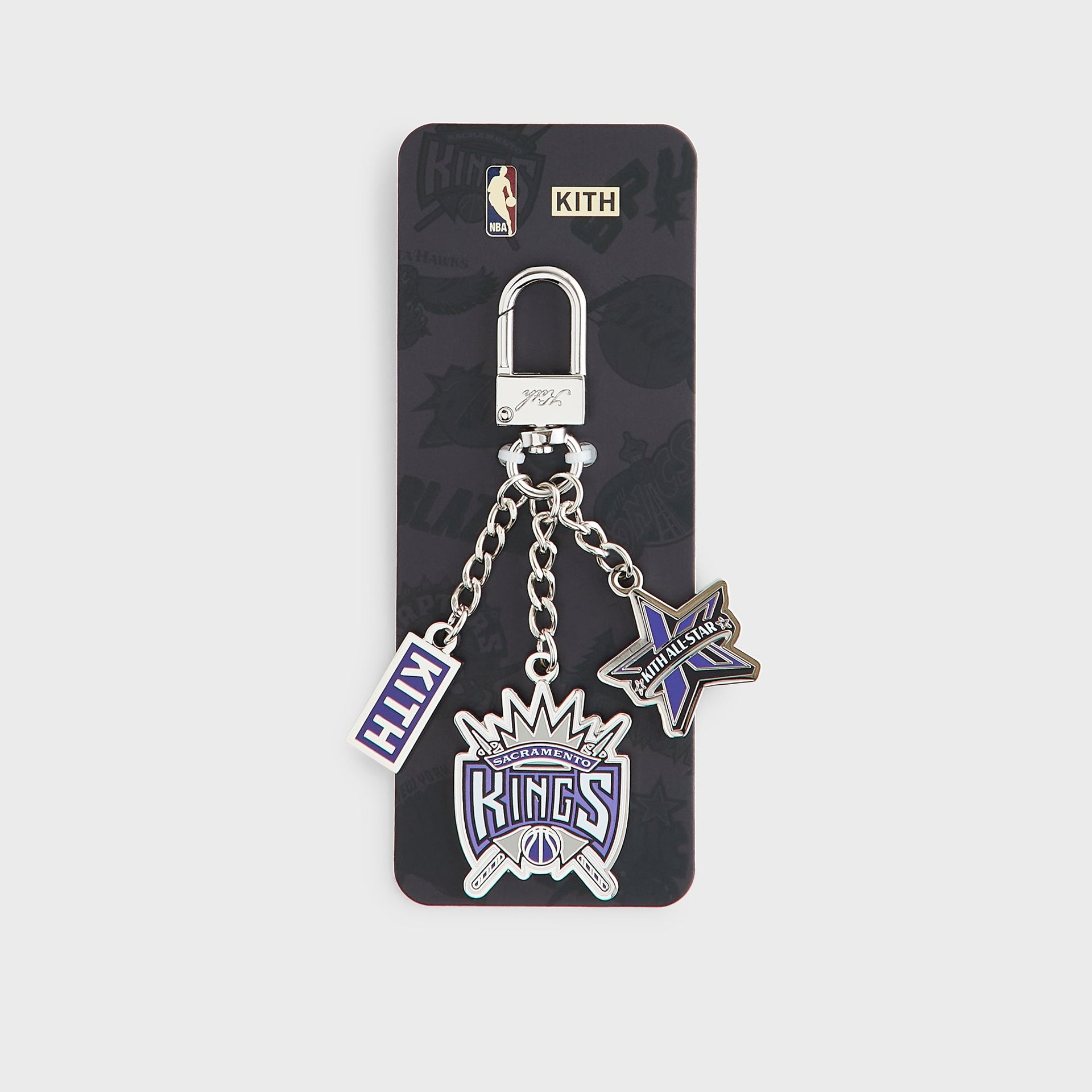 Kith for NBA All-Star Sacramento Kings Keychain - Silver