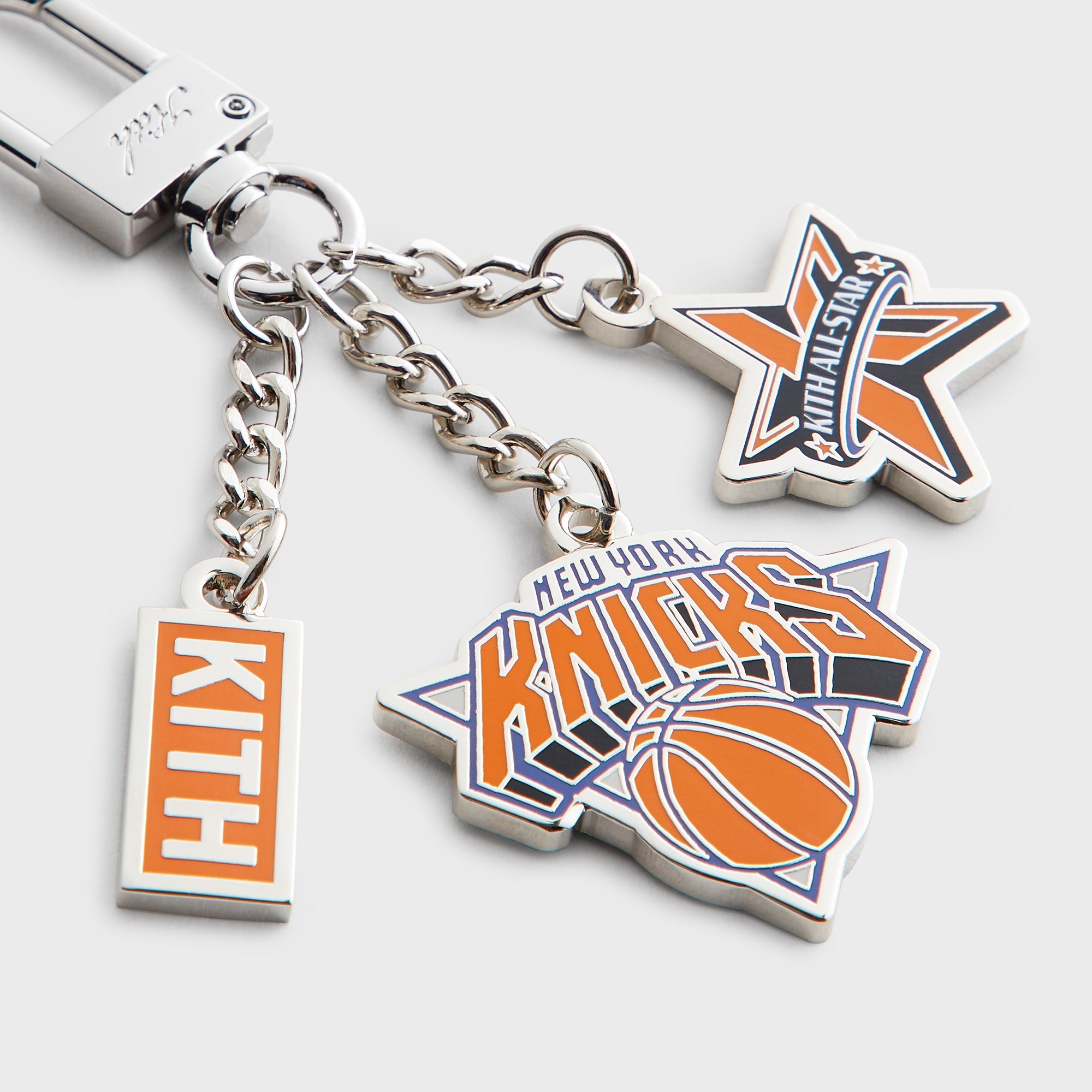 Kith for NBA All-Star New York Knicks Keychain - Silver – Kith Japan
