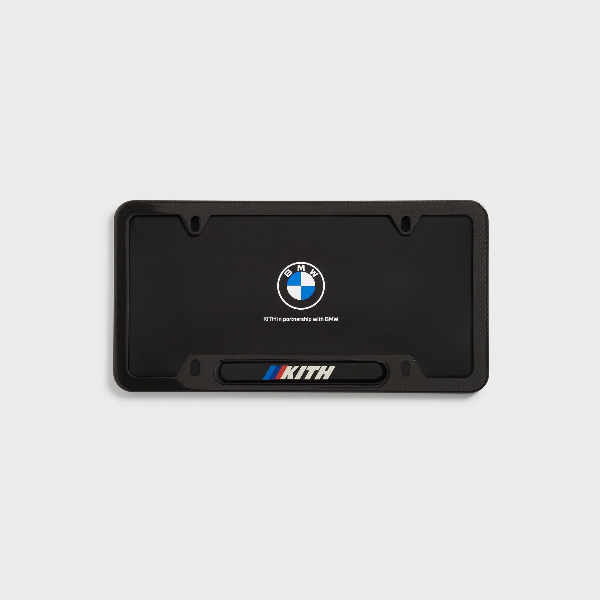 Kith for BMW Carbon Fiber Car Plate - Black - PH