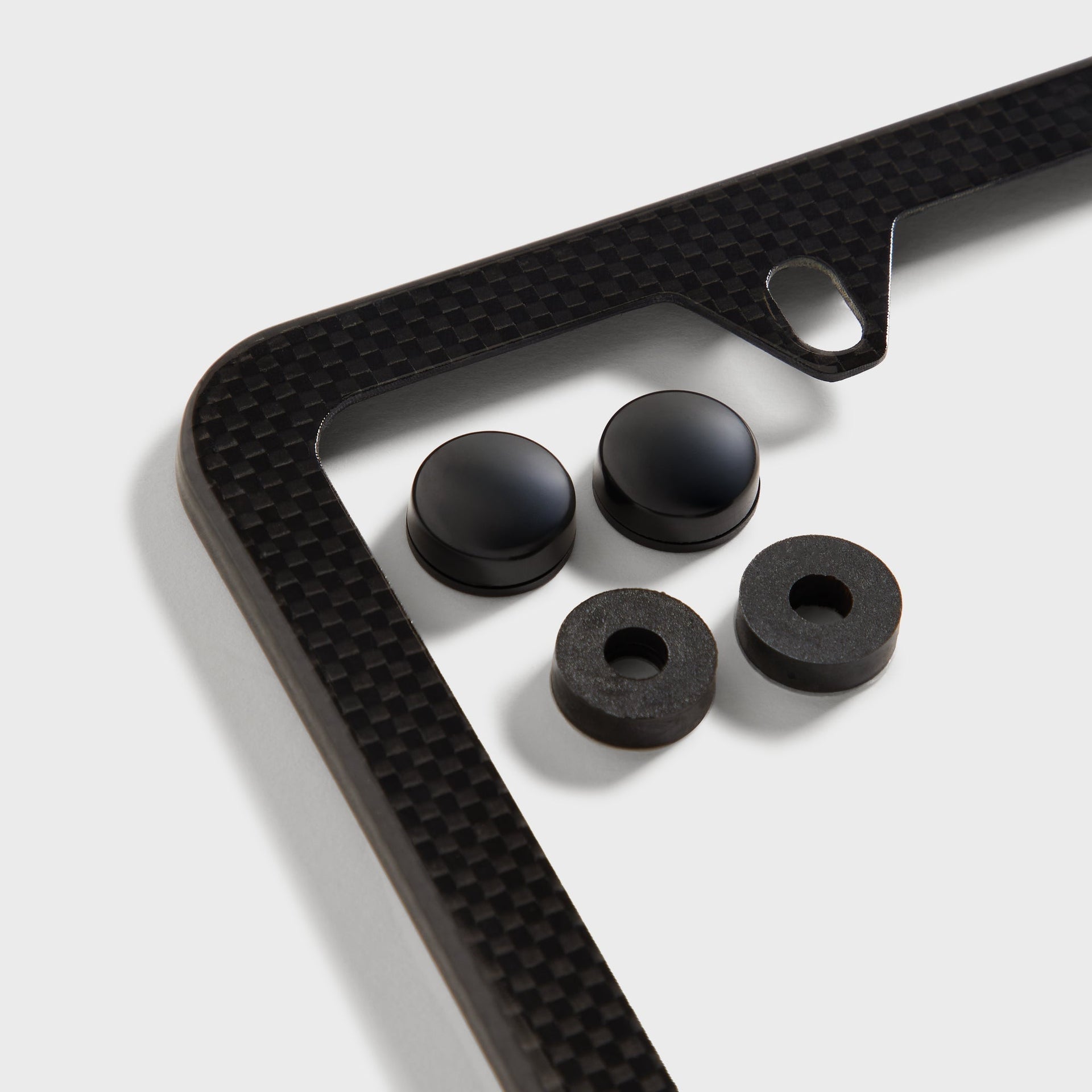 Kith for BMW Carbon Fiber Car Plate - Black - PH