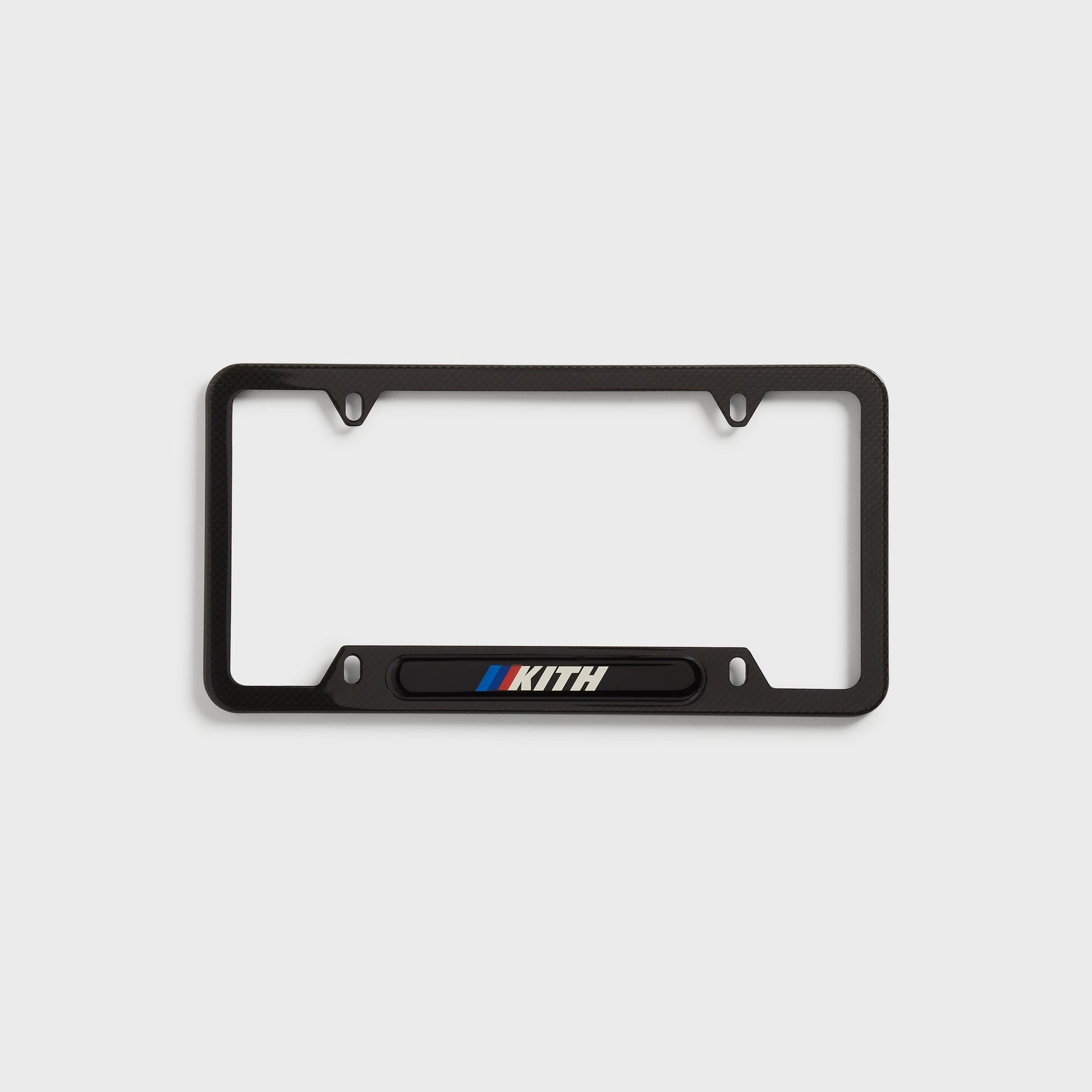 Kith for BMW Carbon Fiber Car Plate - Black - PH