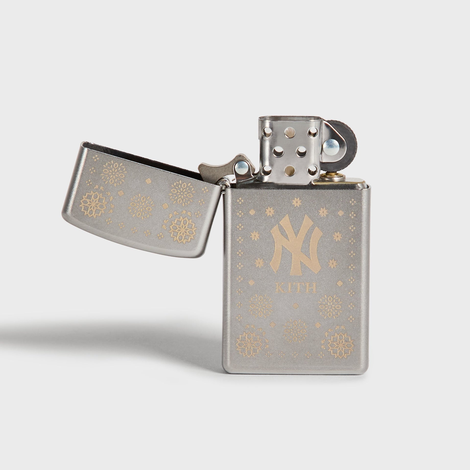 Kith for the New York Yankees Slim Zippo Lighter - Silver - PH