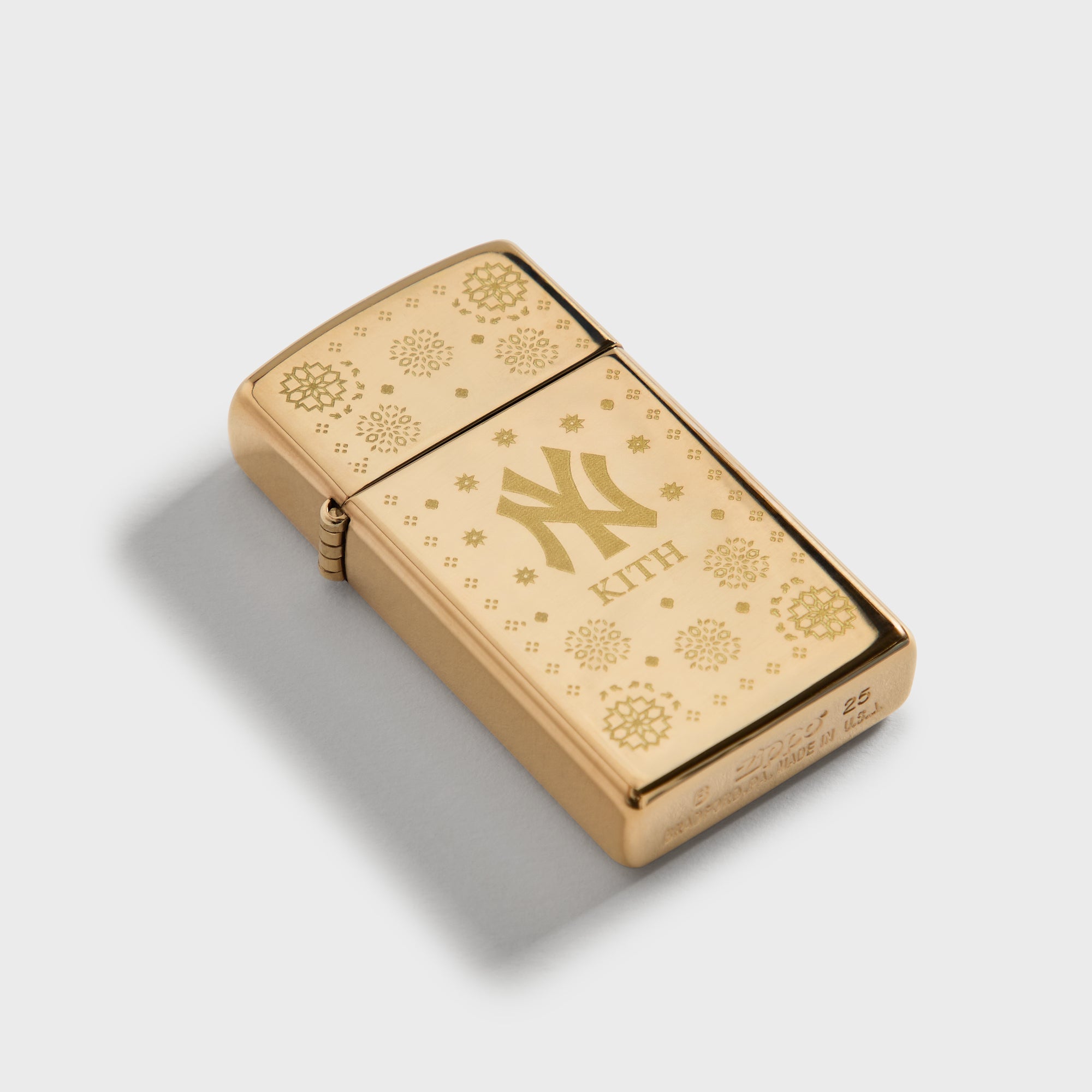 Kith for the New York Yankees Slim Zippo Lighter - Gold – Kith Japan
