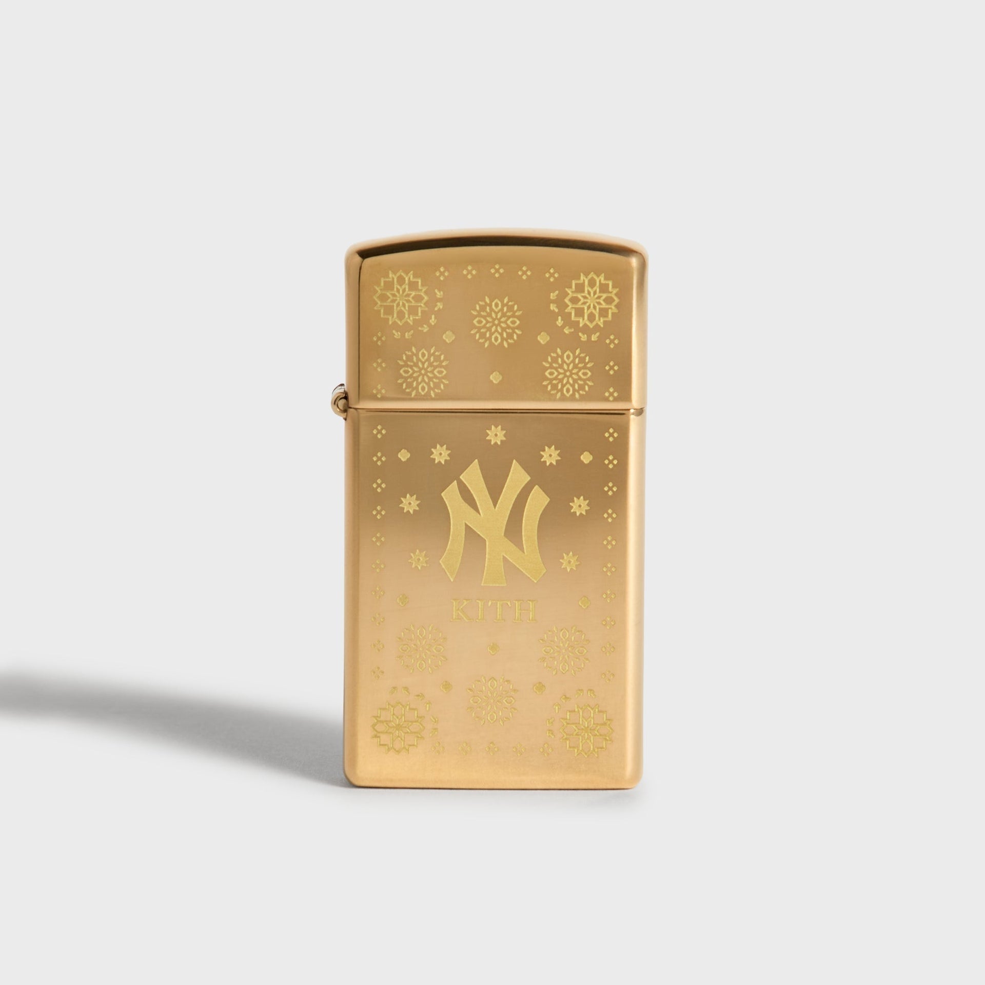 Kith for the New York Yankees Slim Zippo Lighter - Gold - PH