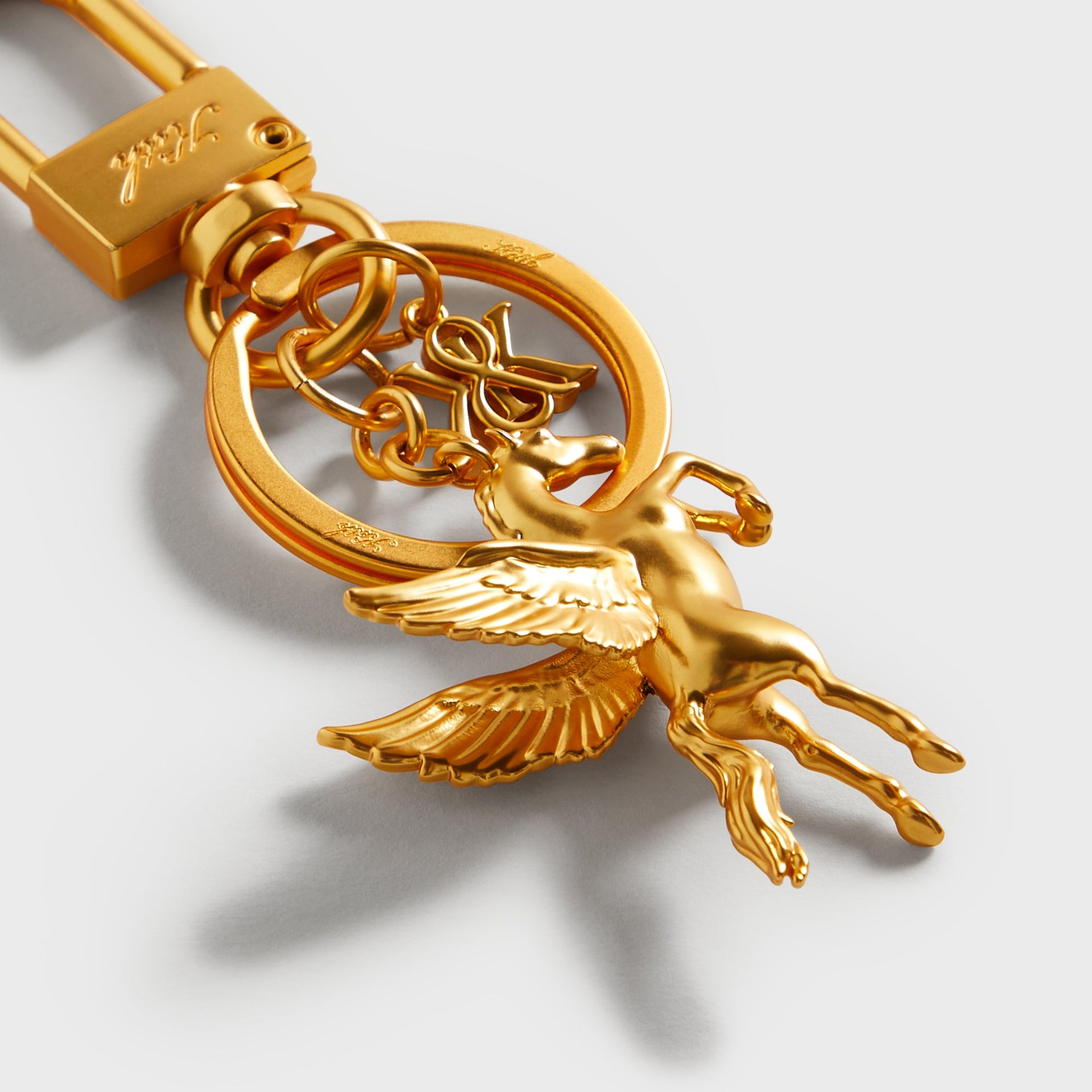 Kith Pegasus Keyring - Gold