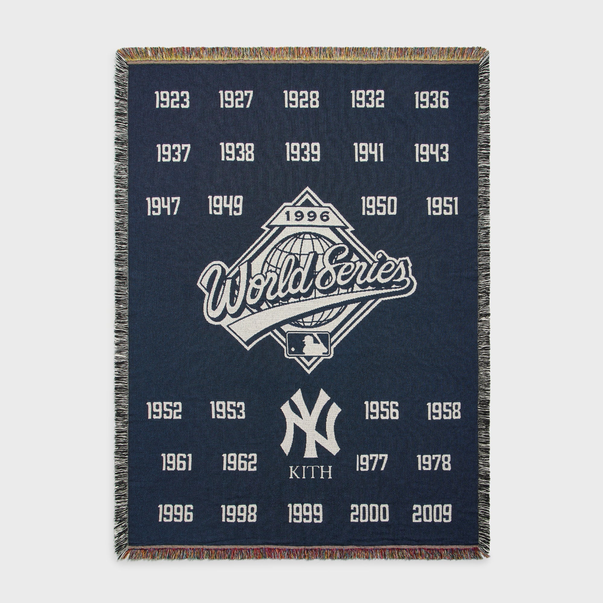 Kith for the New York Yankees World Series Tapestry Blanket