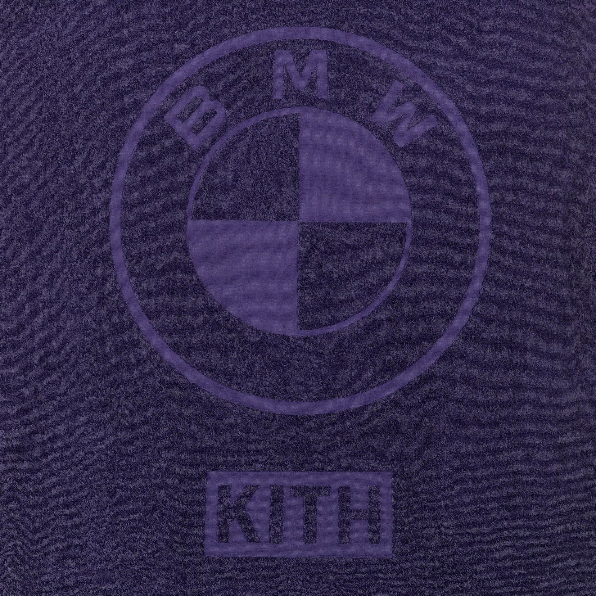 Kith for BMW Jacquard Towel - Techno Violet