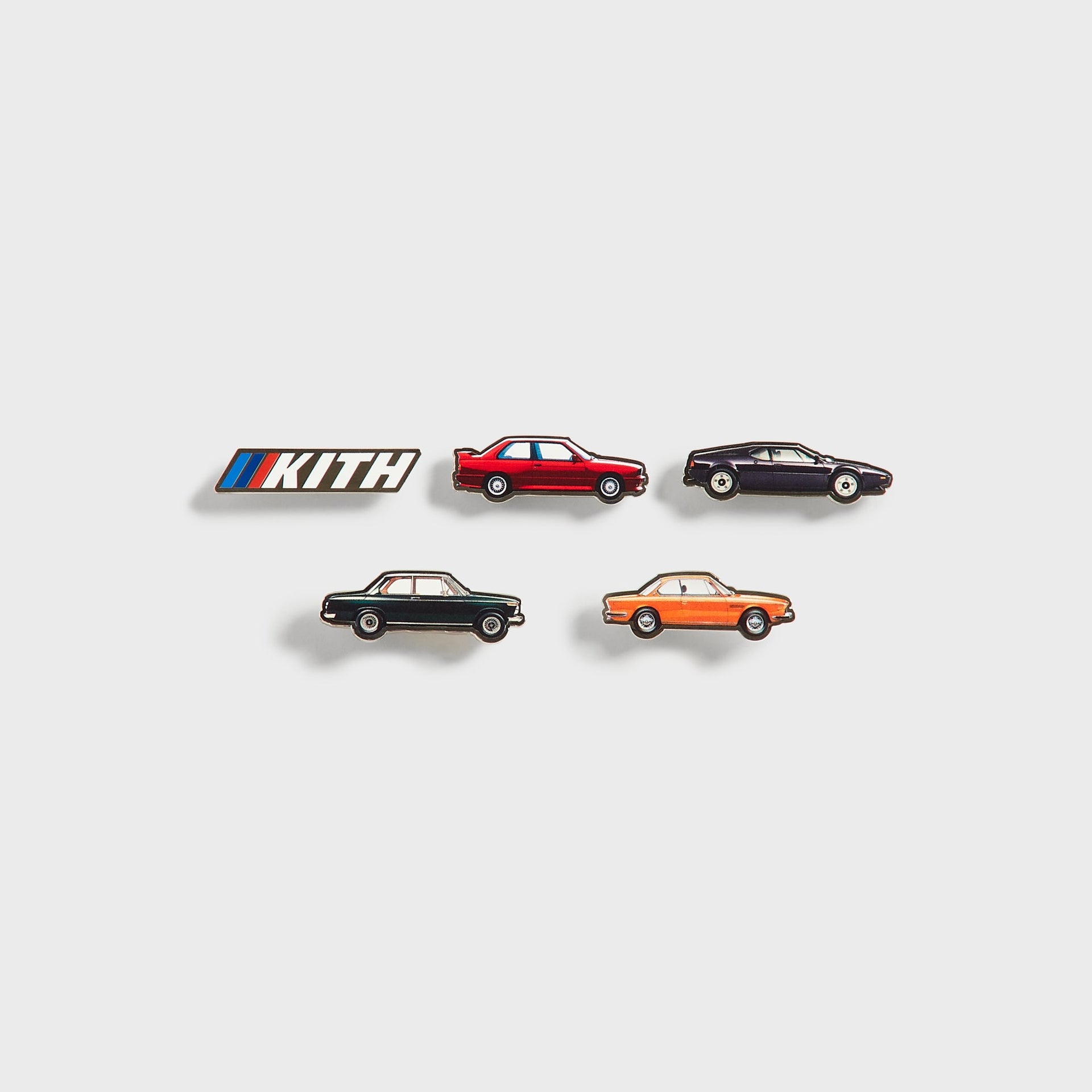 Kith for BMW Set of 5 Pin Set - Multi