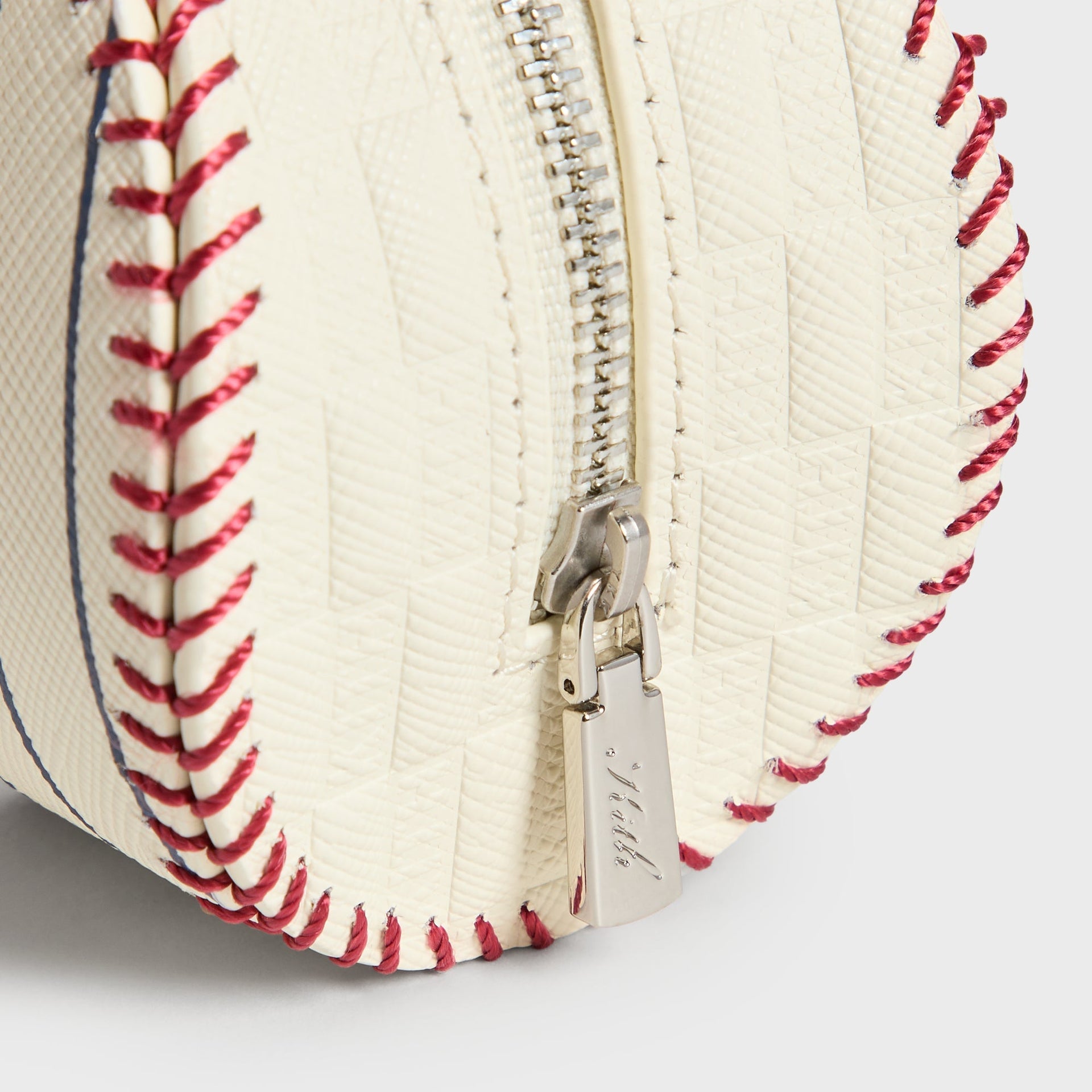 Kith for the New York Yankees Leather Baseball Pouch - Sandrift - PH